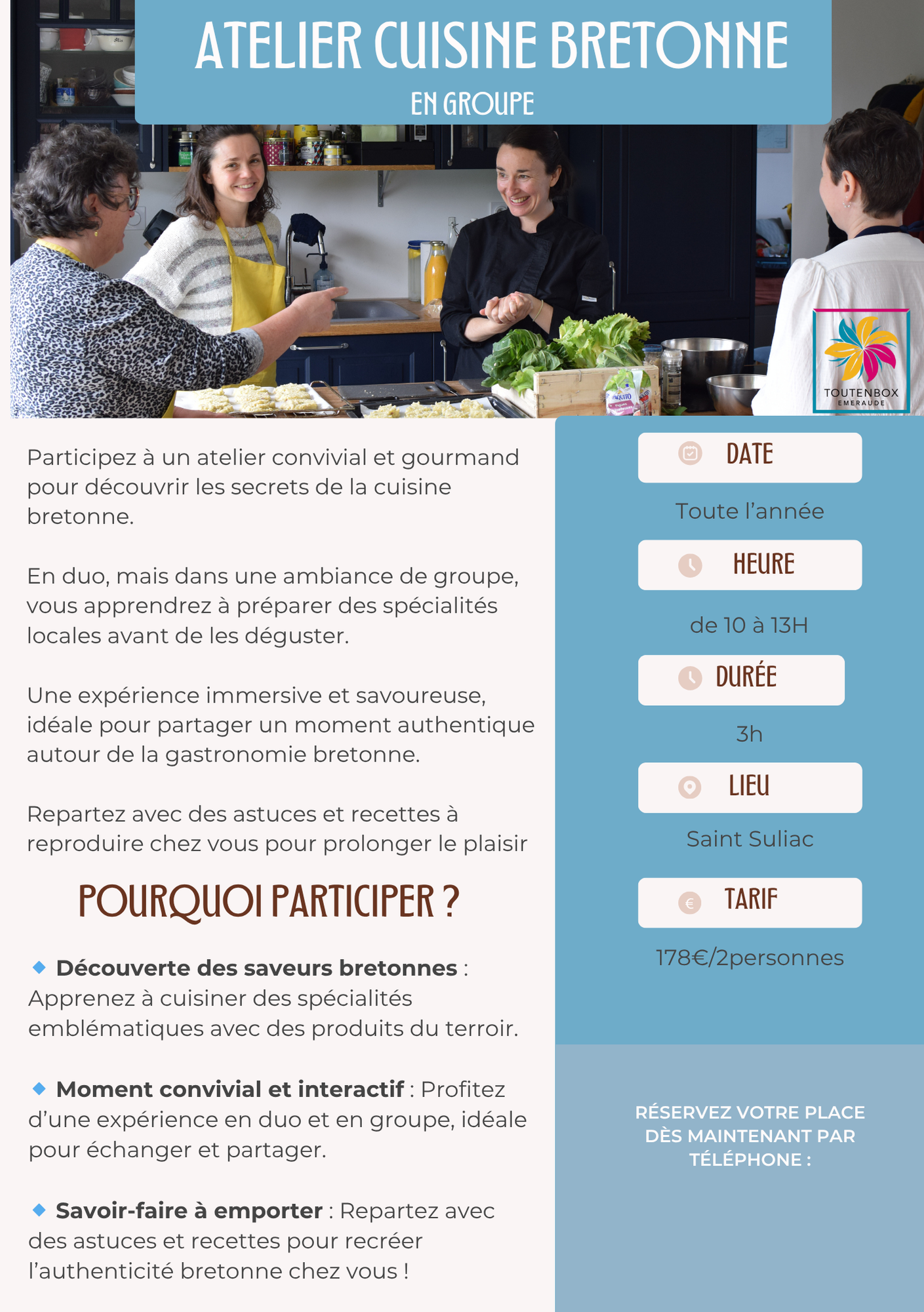 Atelier Cuisine Bretonne