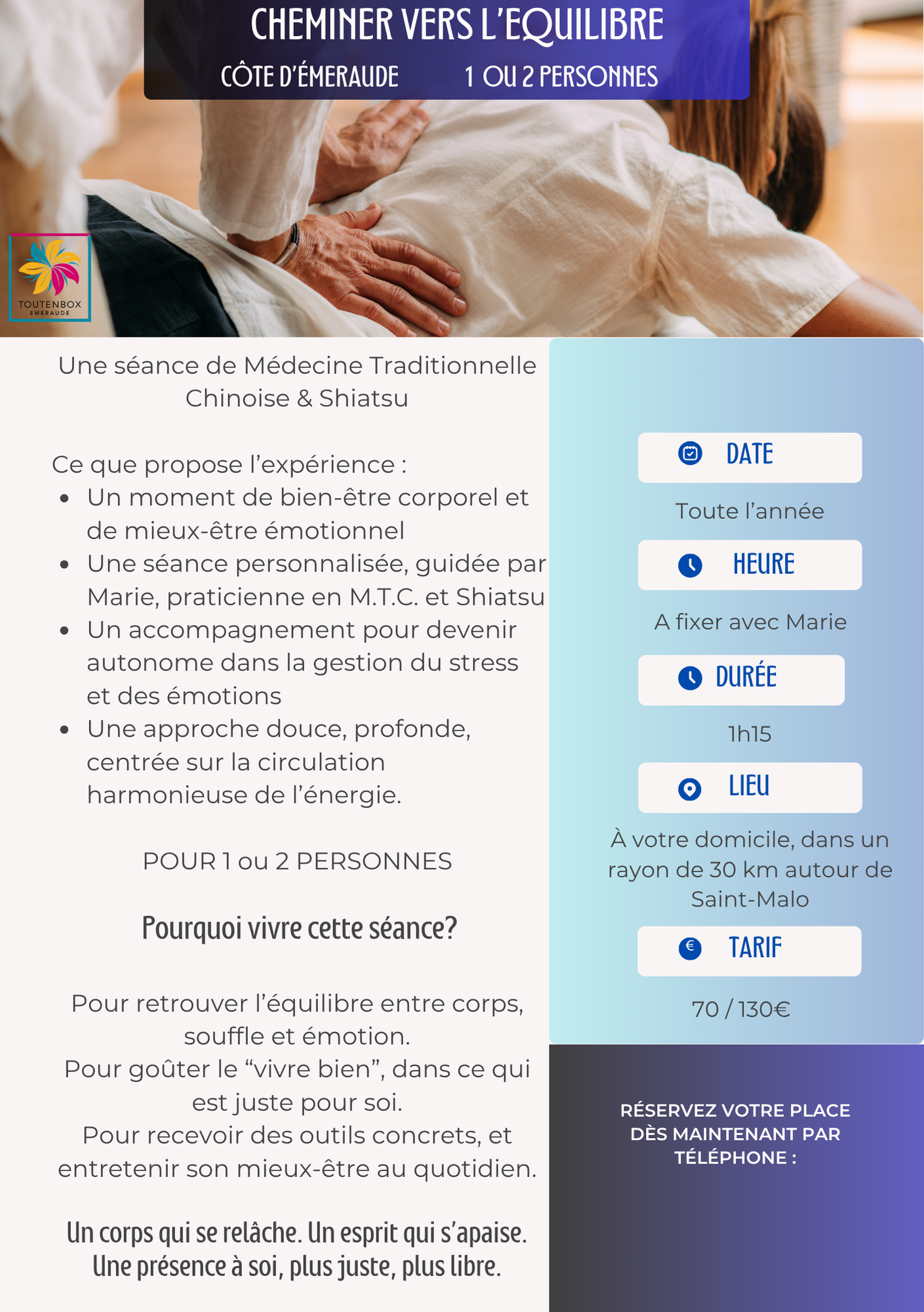 Cheminer vers l'équilibre