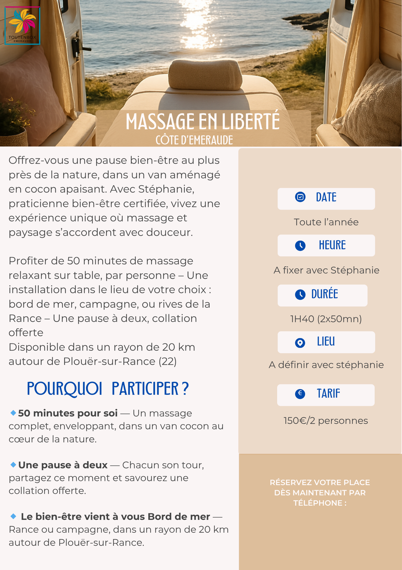 Massage en Liberté