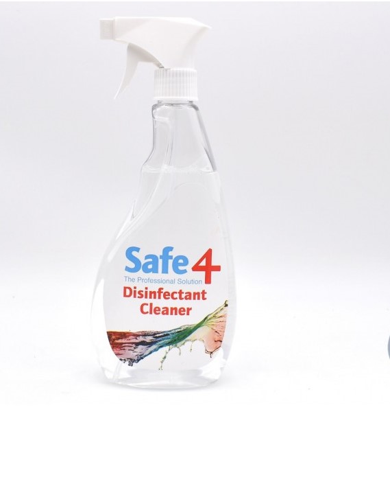 SAFE4 Nettoyant désinfectant  500mL