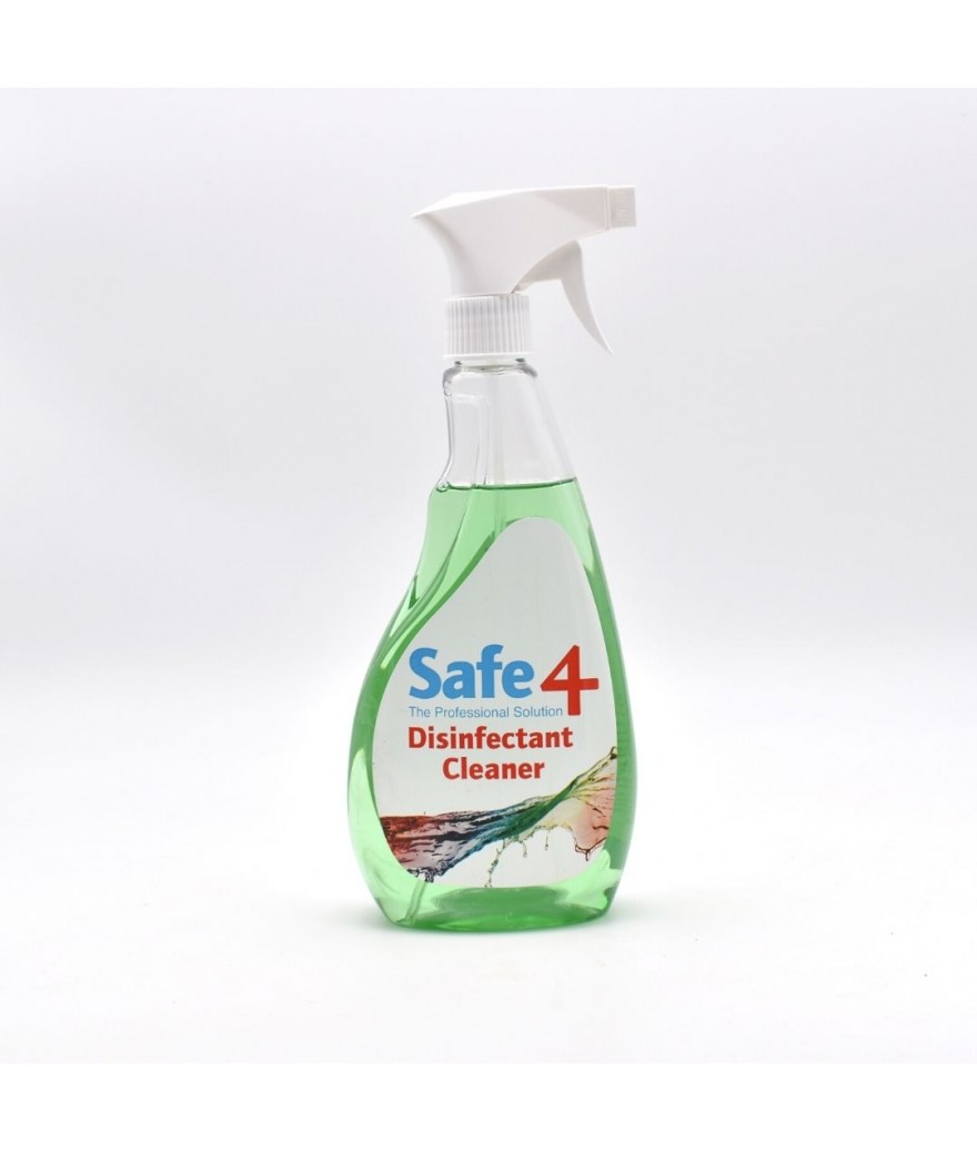 SAFE4 Nettoyant désinfectant  500mL