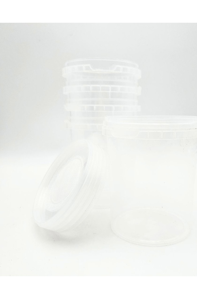 Pot d’élevage pour Drosophiles 550 ml lot de 5