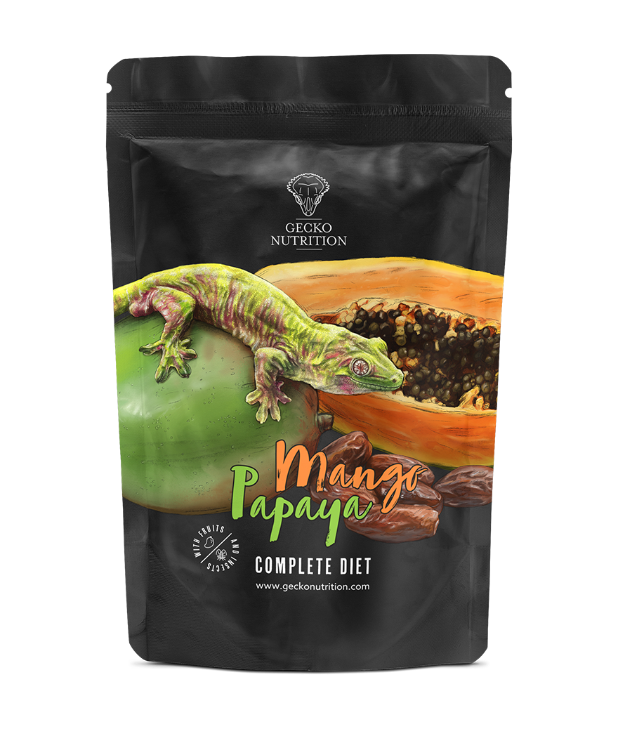 Gecko nutrition mangue  papaye