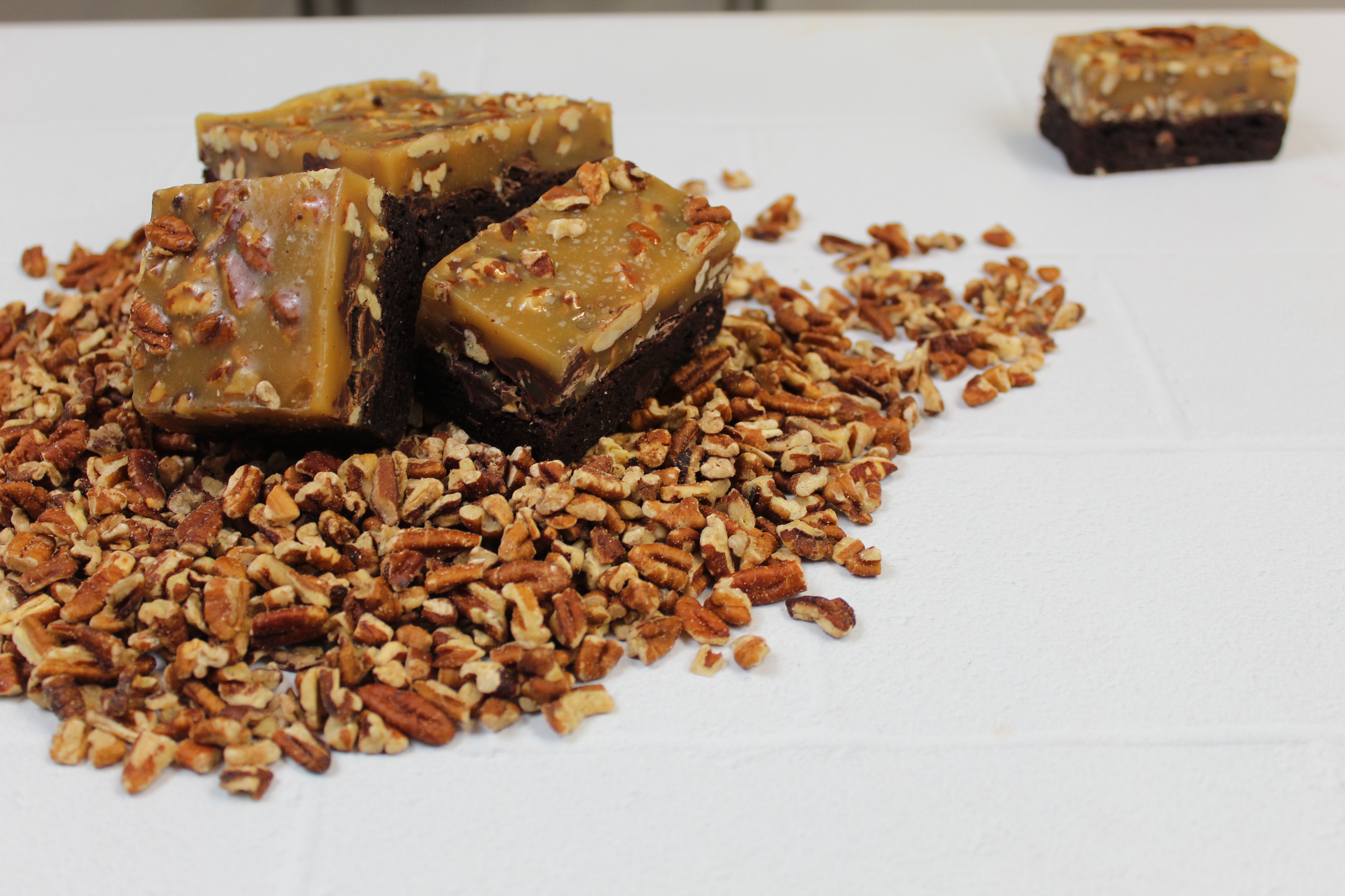 Gourmet Pecan Caramel Brownies