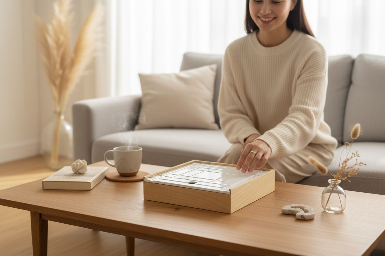 Ahşap Kutu Sürgülü TİP-3