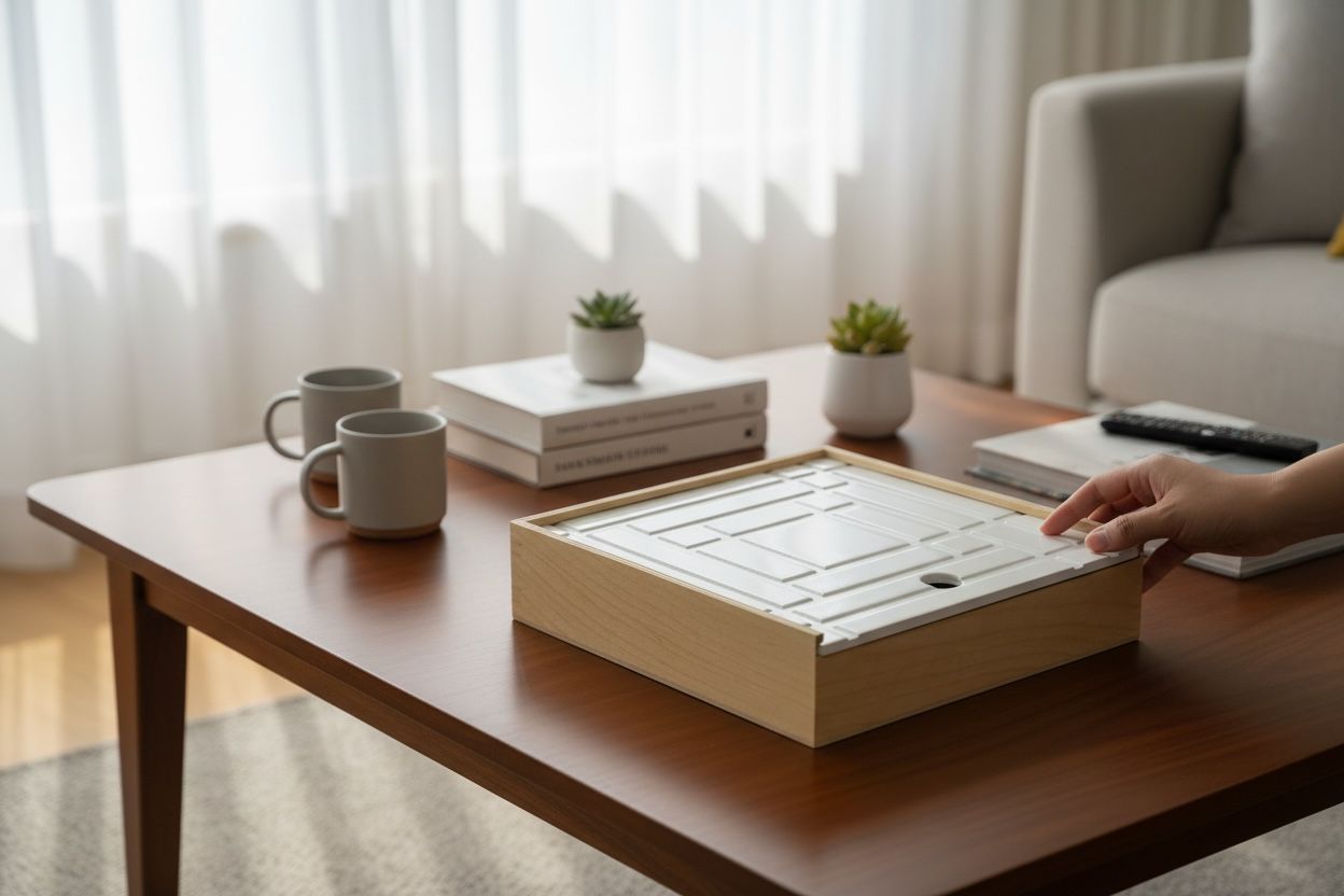 Ahşap Kutu Sürgülü TİP-3