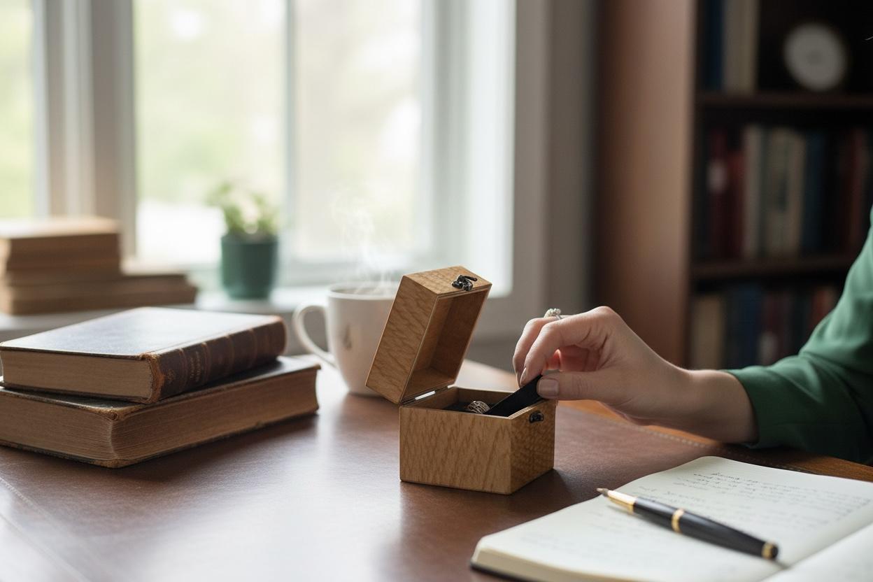 Ahşap Kutu Menteşeli TİP-2