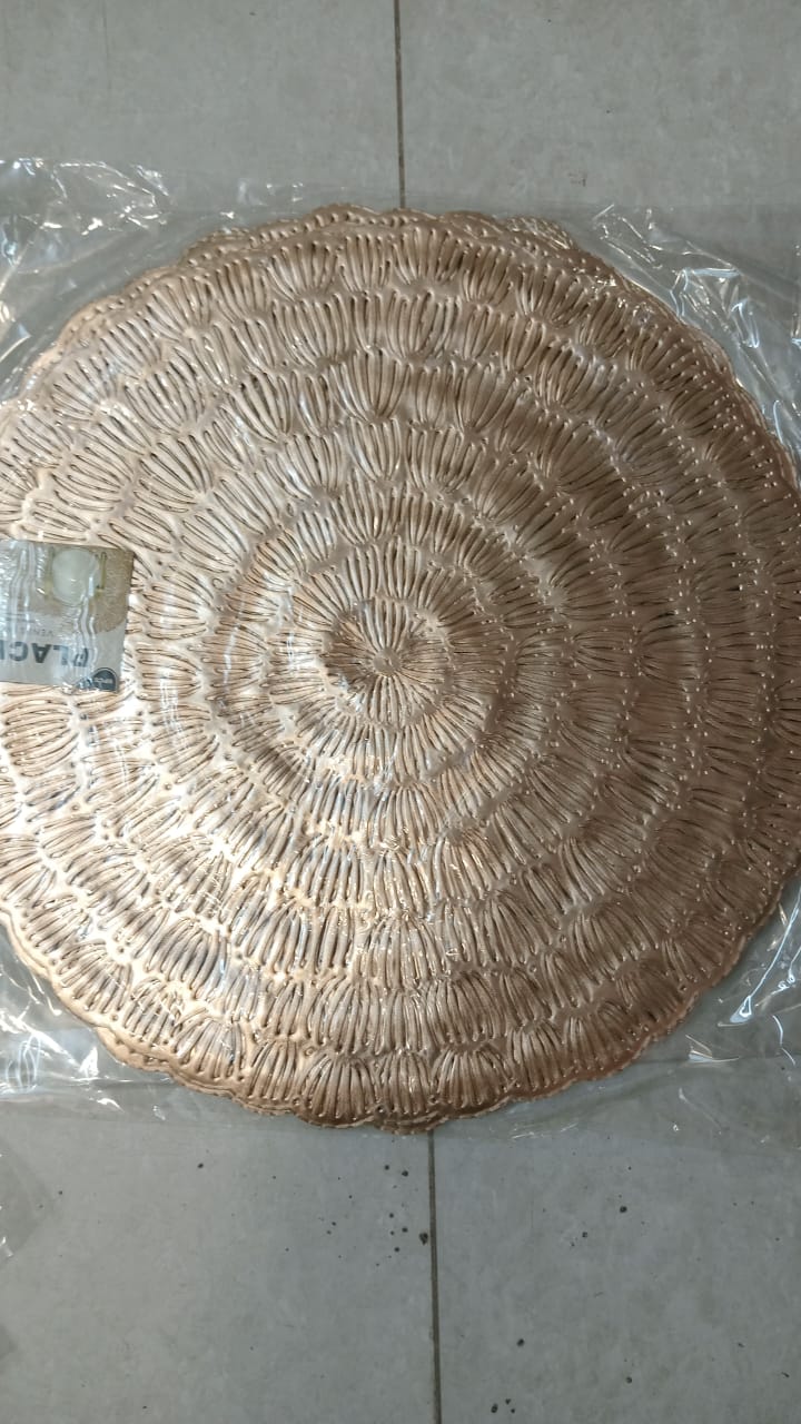 Round Woven Placemat pack of 6