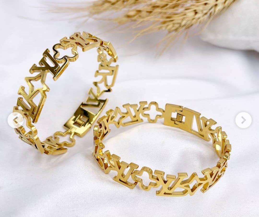 Gold Plated Bracelets adjustable 