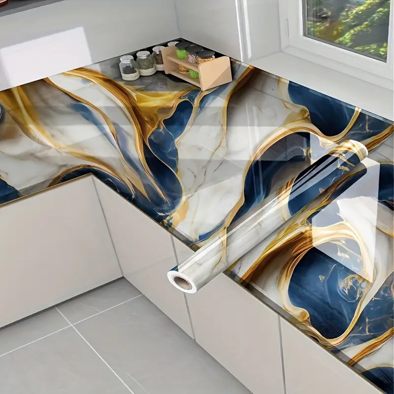 Marble Pattern Kitchen Countertop Sticker foil sheet 