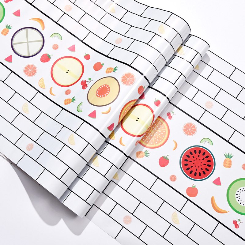 Fruit Print Peel-and-Stick Wall Decal