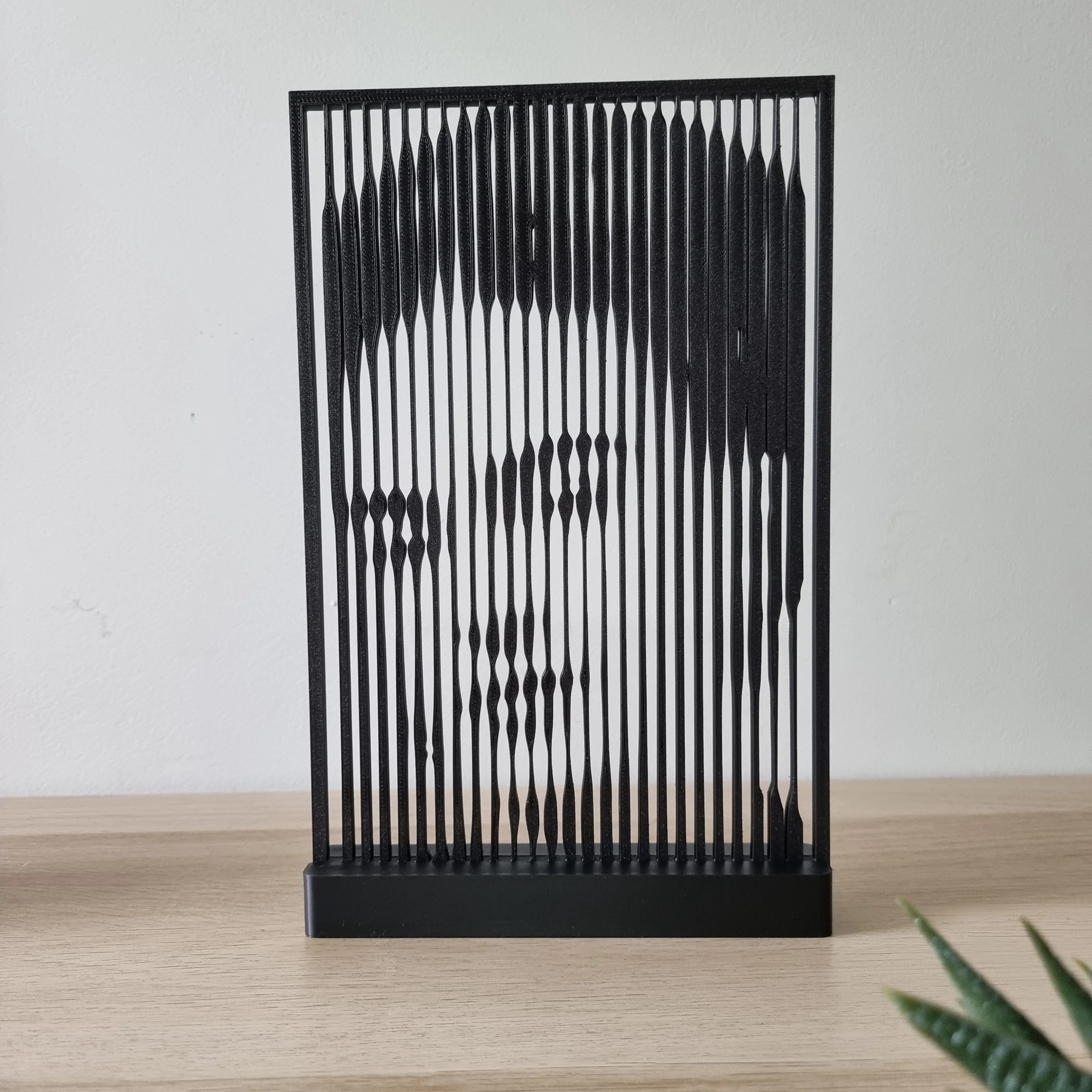 Frida Kahlo 3D Line Art Minimalista