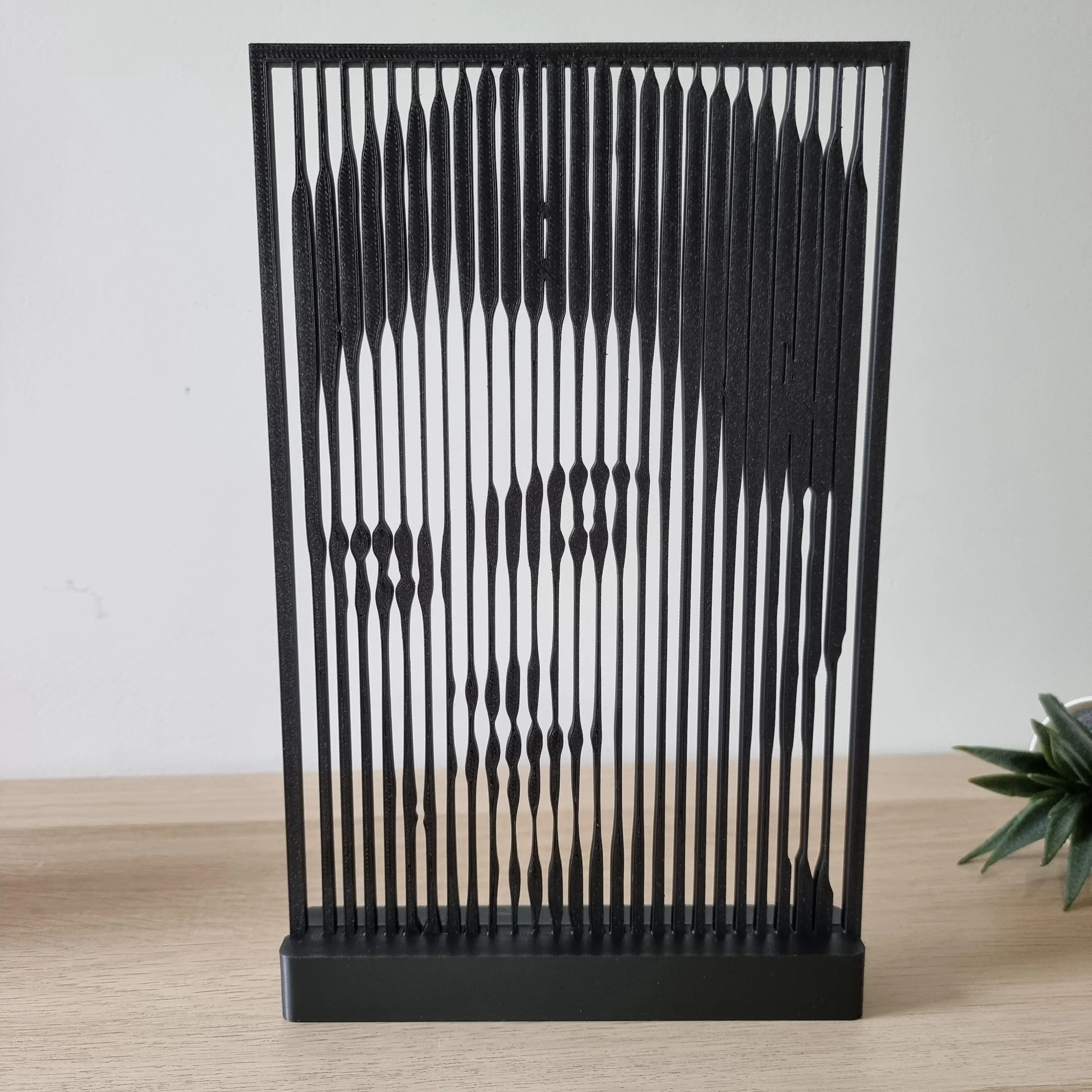 Frida Kahlo 3D Line Art Minimalista