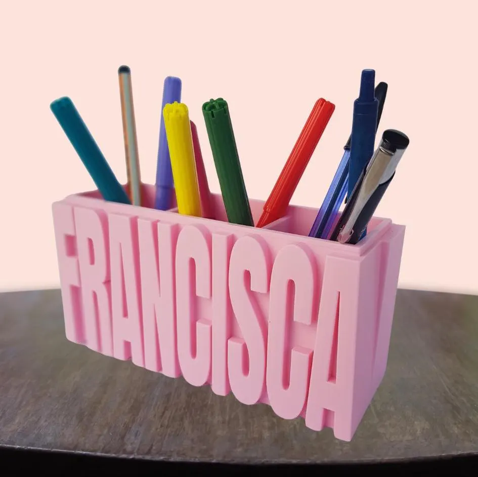 Organizador de secretária personalizado impresso em 3D