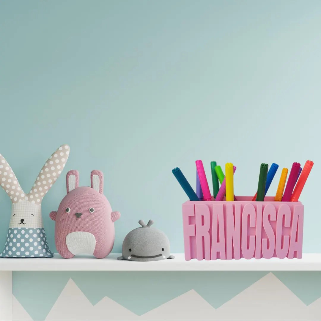 Organizador de secretária personalizado impresso em 3D