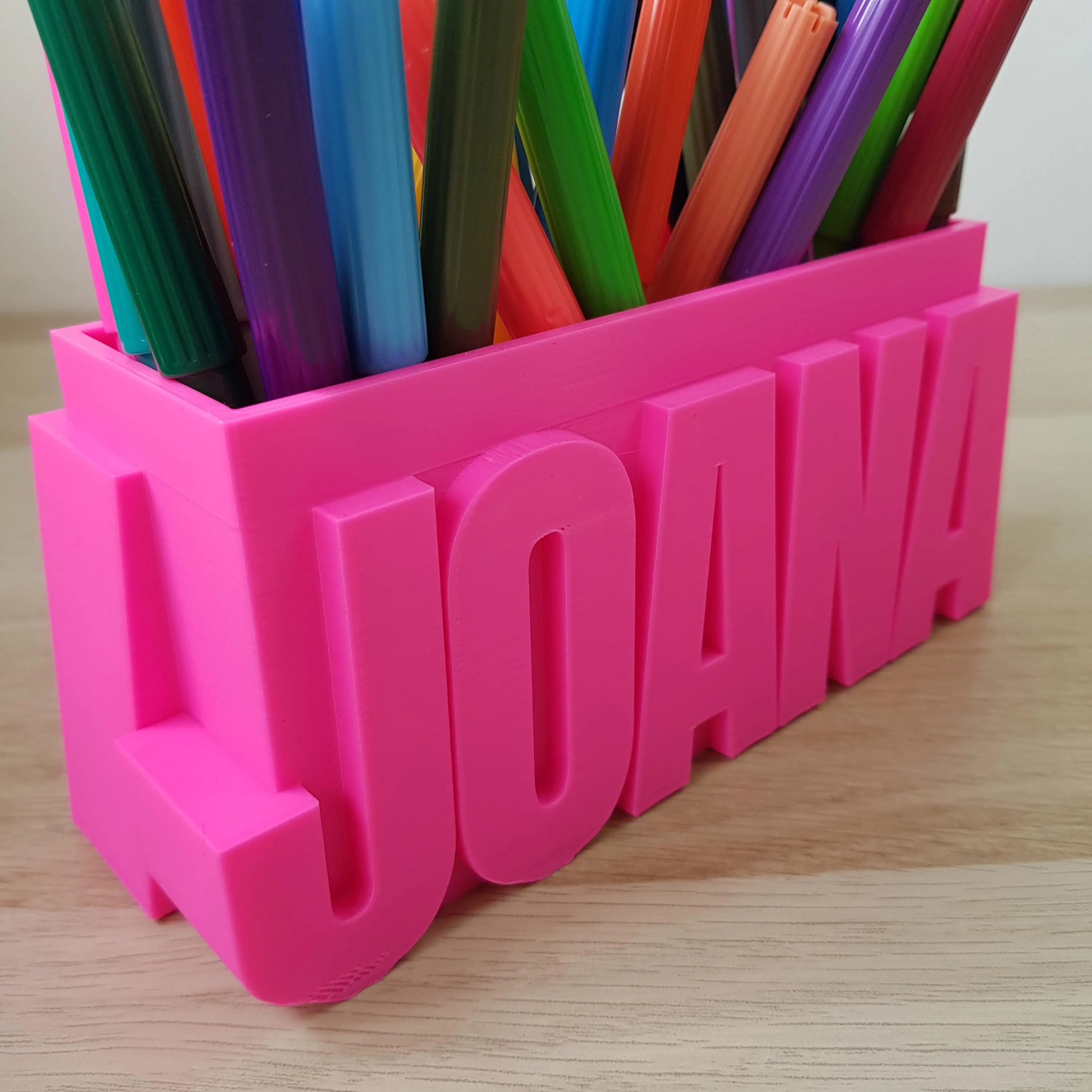 Organizador de secretária personalizado impresso em 3D