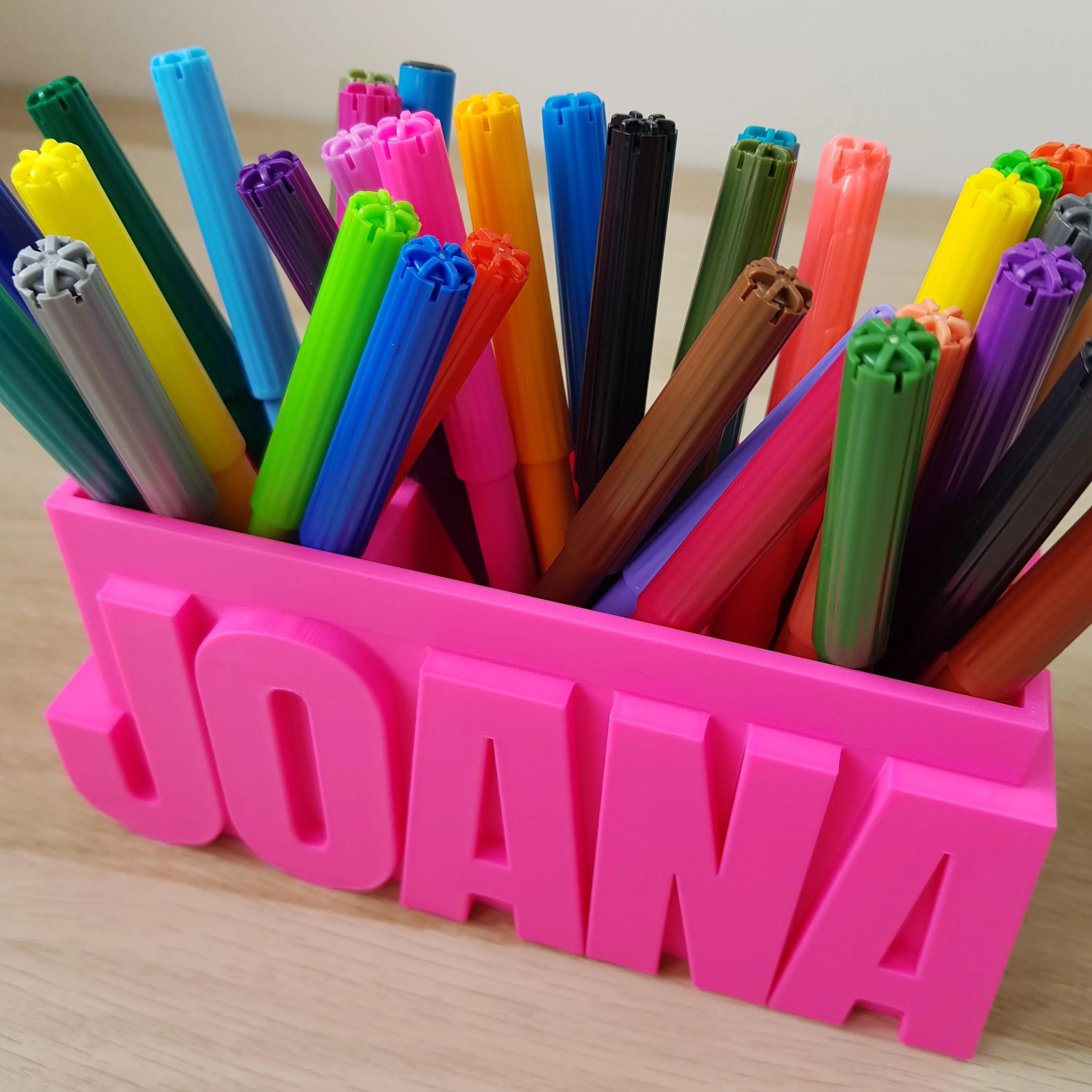 Organizador de secretária personalizado impresso em 3D