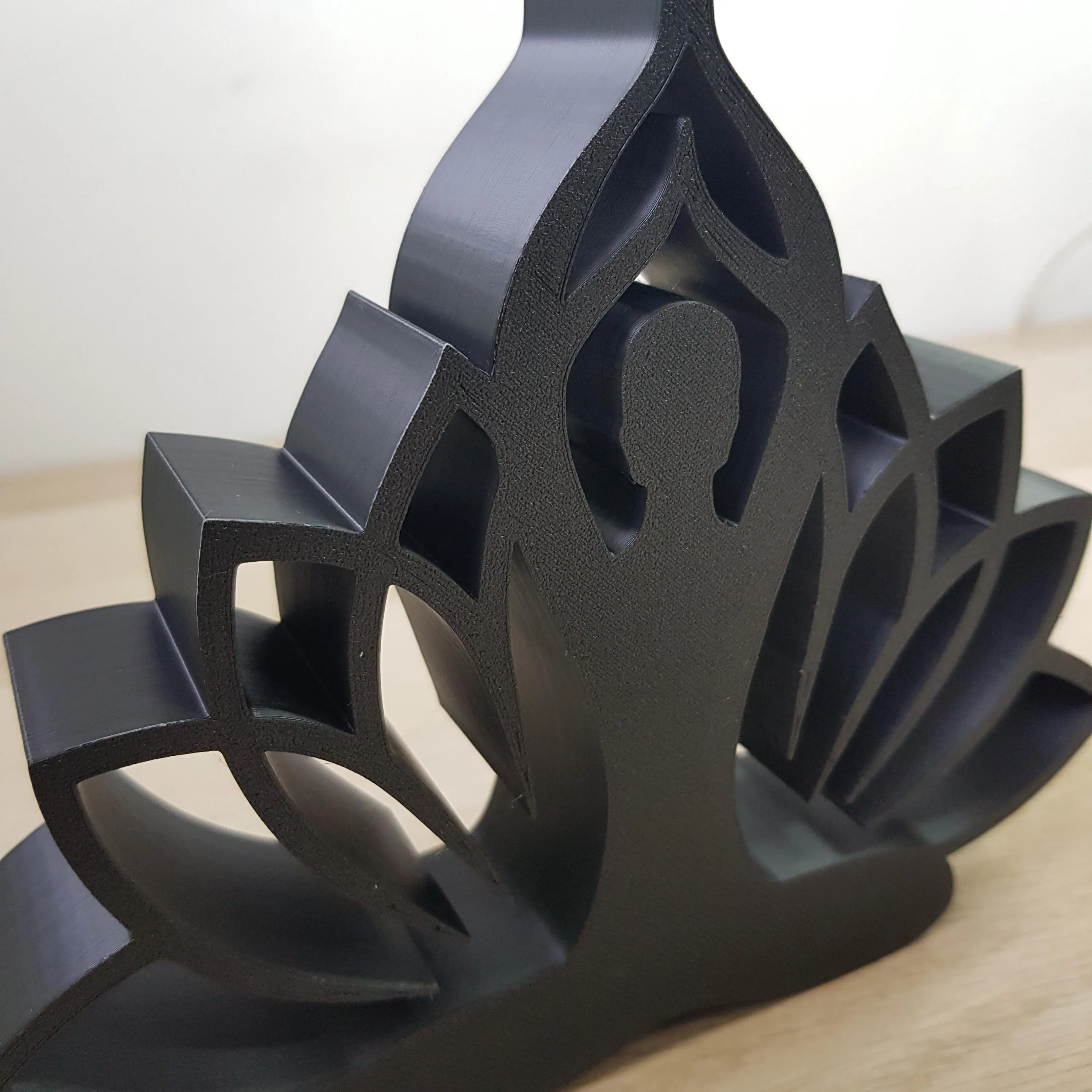 Yoga Lotus Ornamen Zen e decoração minimalista