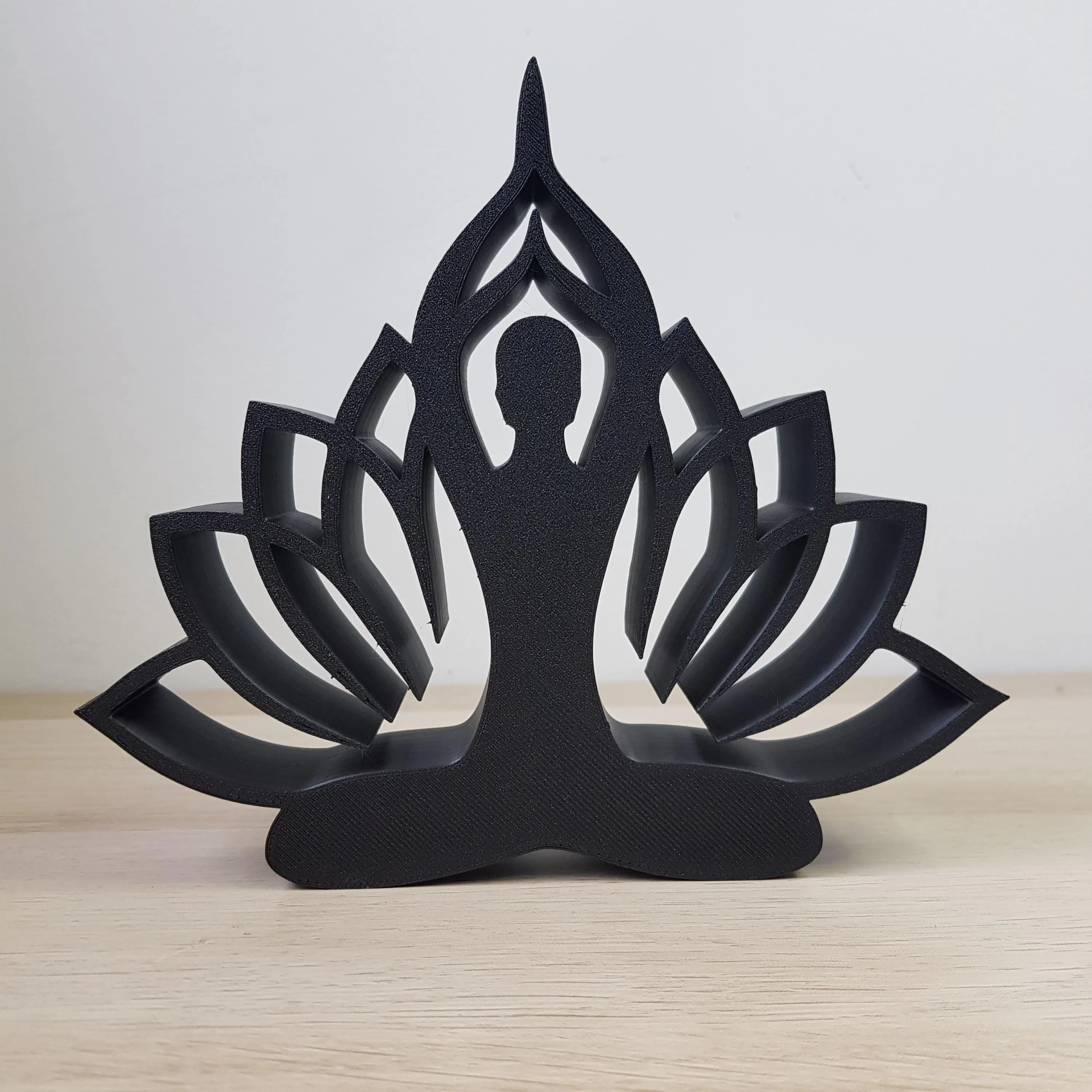 Yoga Lotus Ornamen Zen e decoração minimalista
