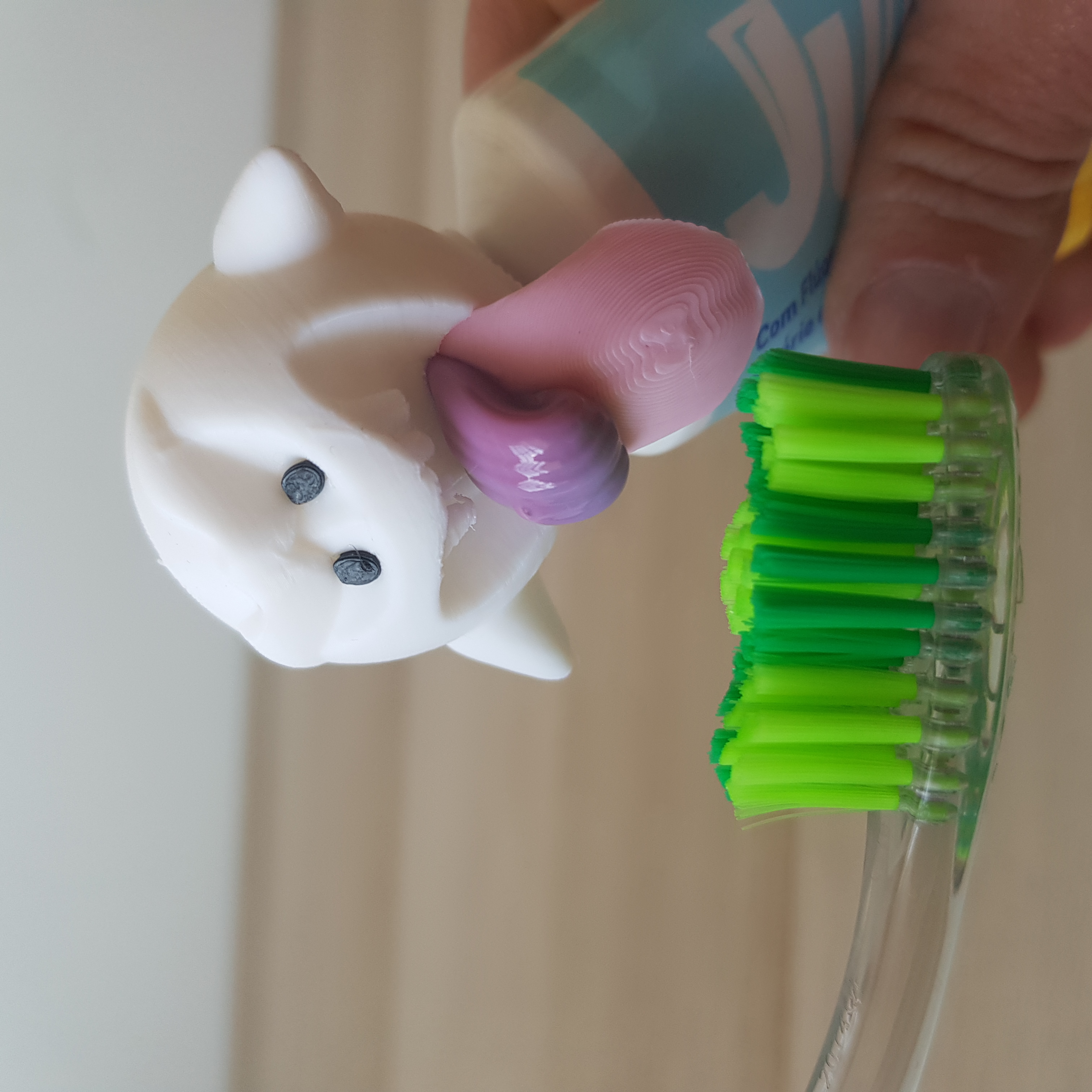 Topo de pasta de dentes Boo Ghost Mario Kart