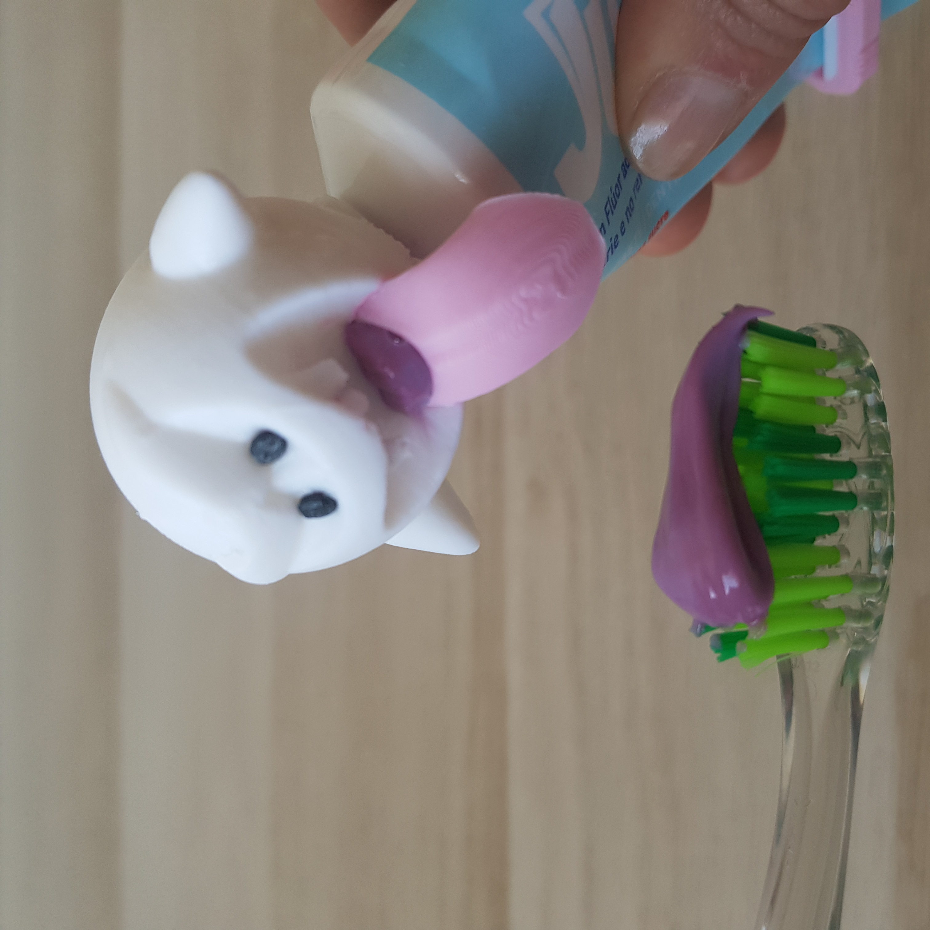 Topo de pasta de dentes Boo Ghost Mario Kart