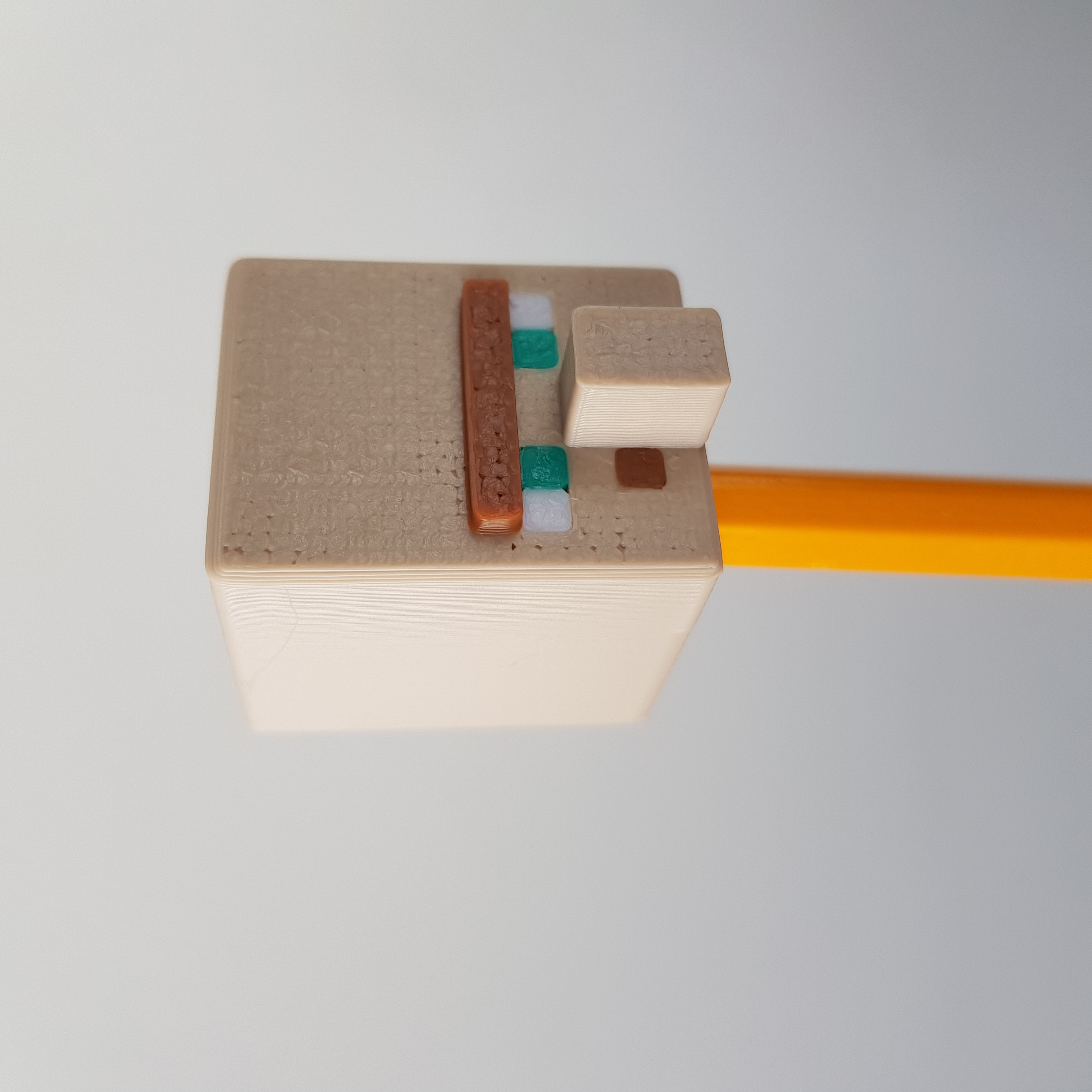 Topo de Lápis e Caneta Aldeão (Villager) do Minecraft