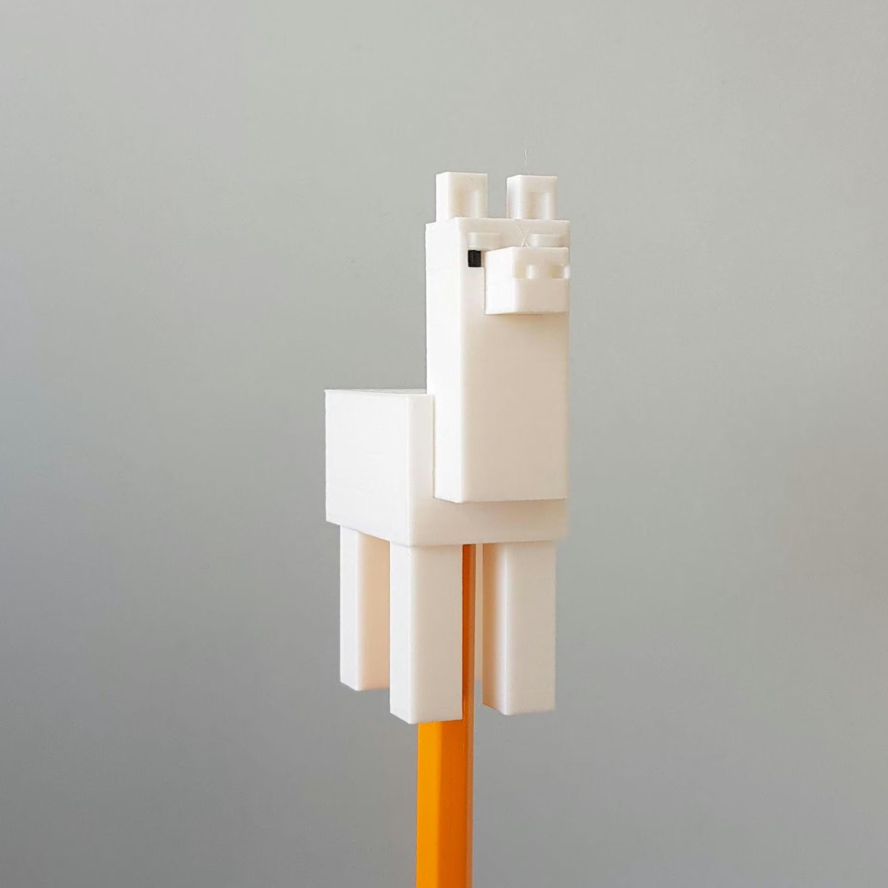 Topo de Lápis e Caneta Llama (Lama) do Minecraft