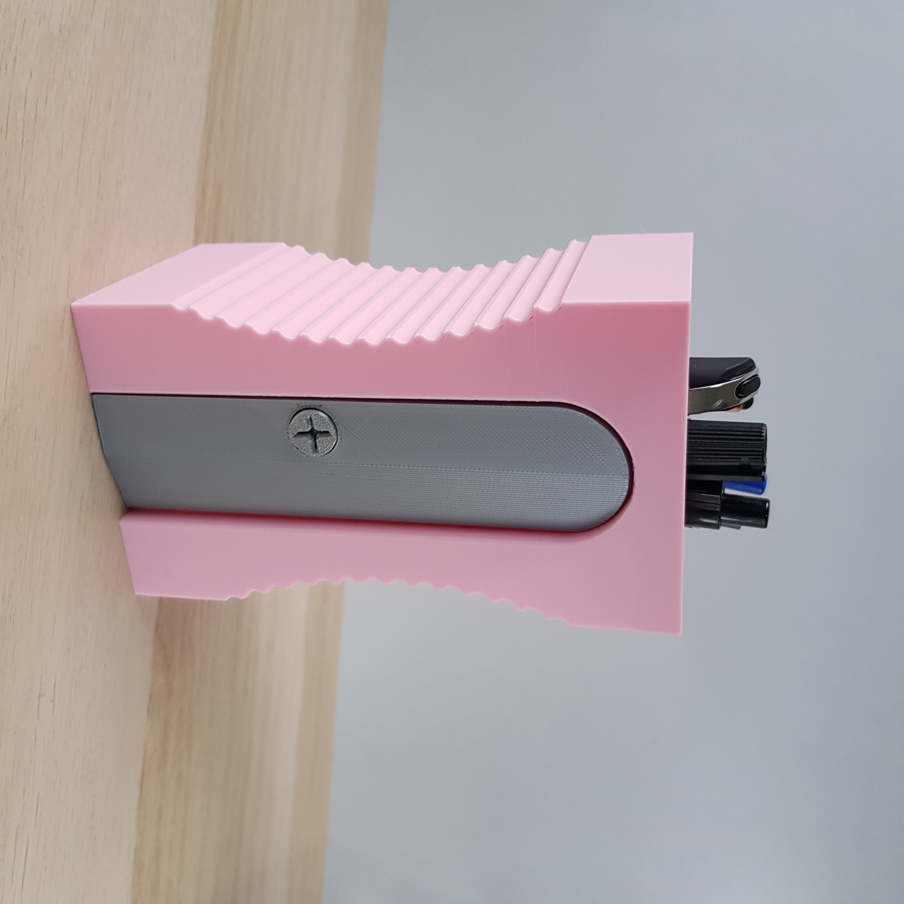 Organizador de secretária estilo afia lápis fofo