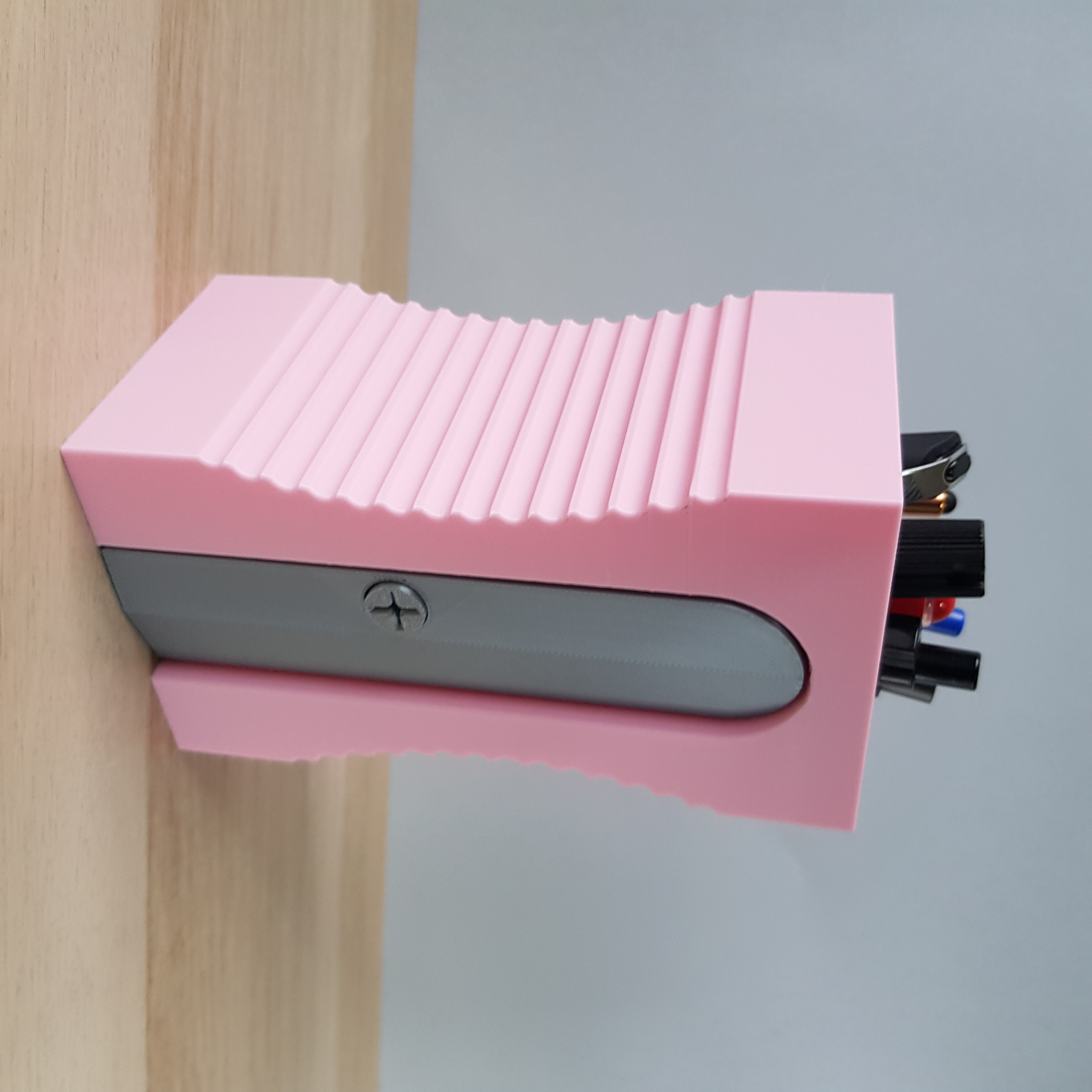 Organizador de secretária estilo afia lápis fofo