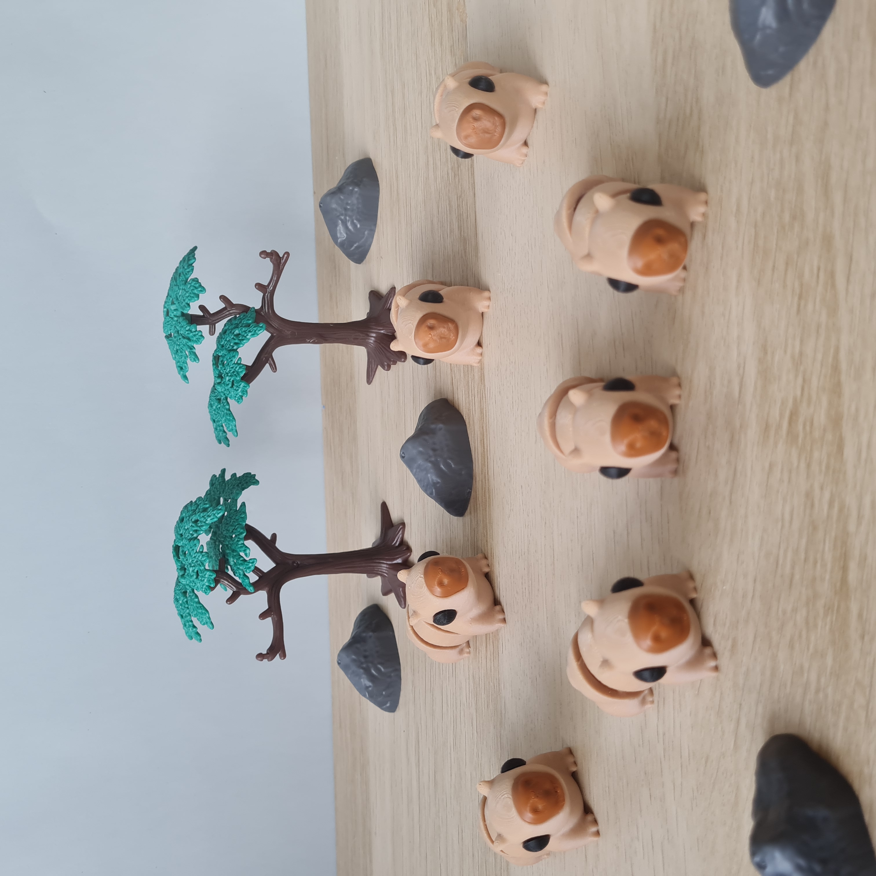 Capivara Articulada Impressa em 3D – O Presente Perfeito para Crianças, Lembrancinhas de Festa ou Só Porque Sim!