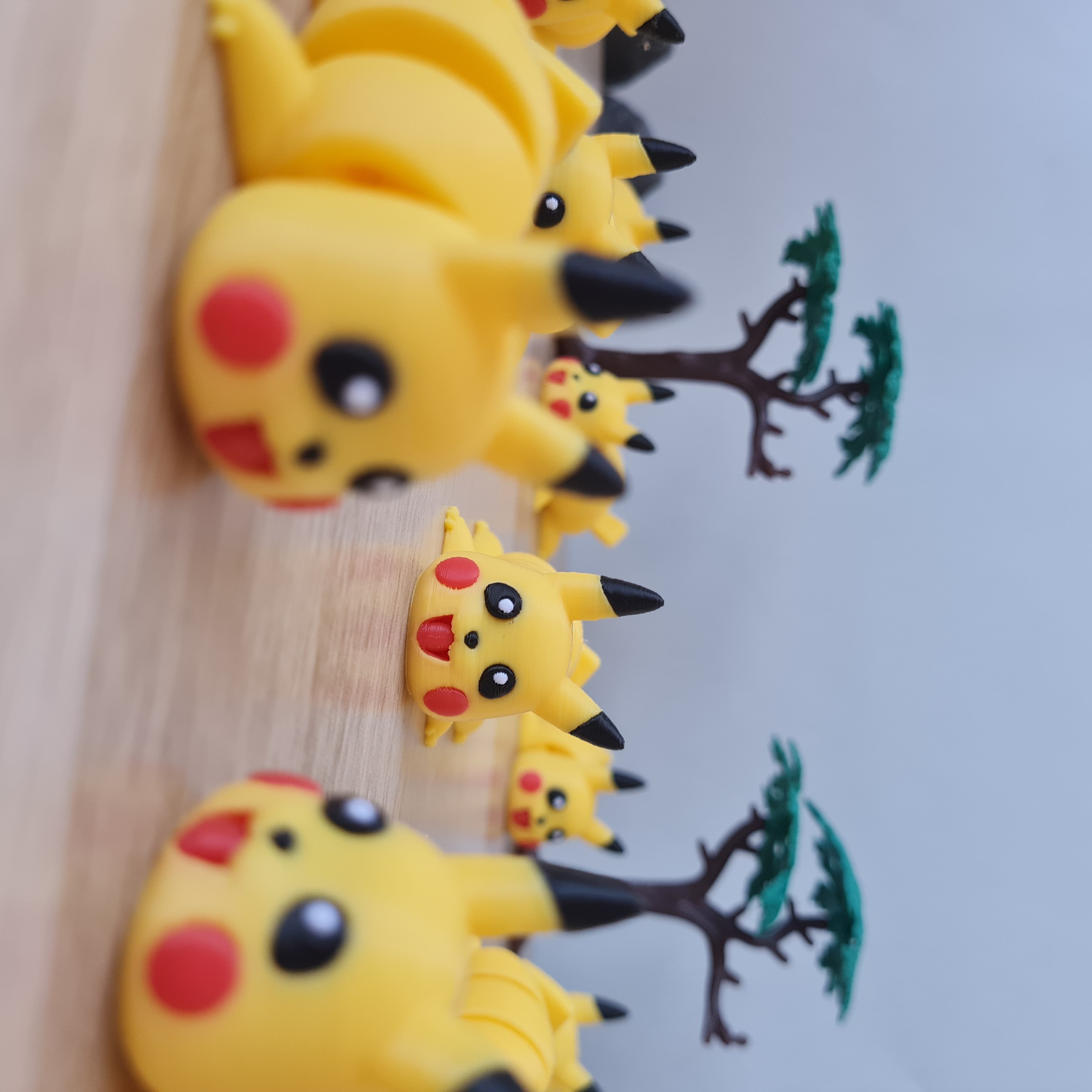 Brinquedo Articulado Inspirado no Pikachu – Impressão 3D & Ideal para Colecionadores! 