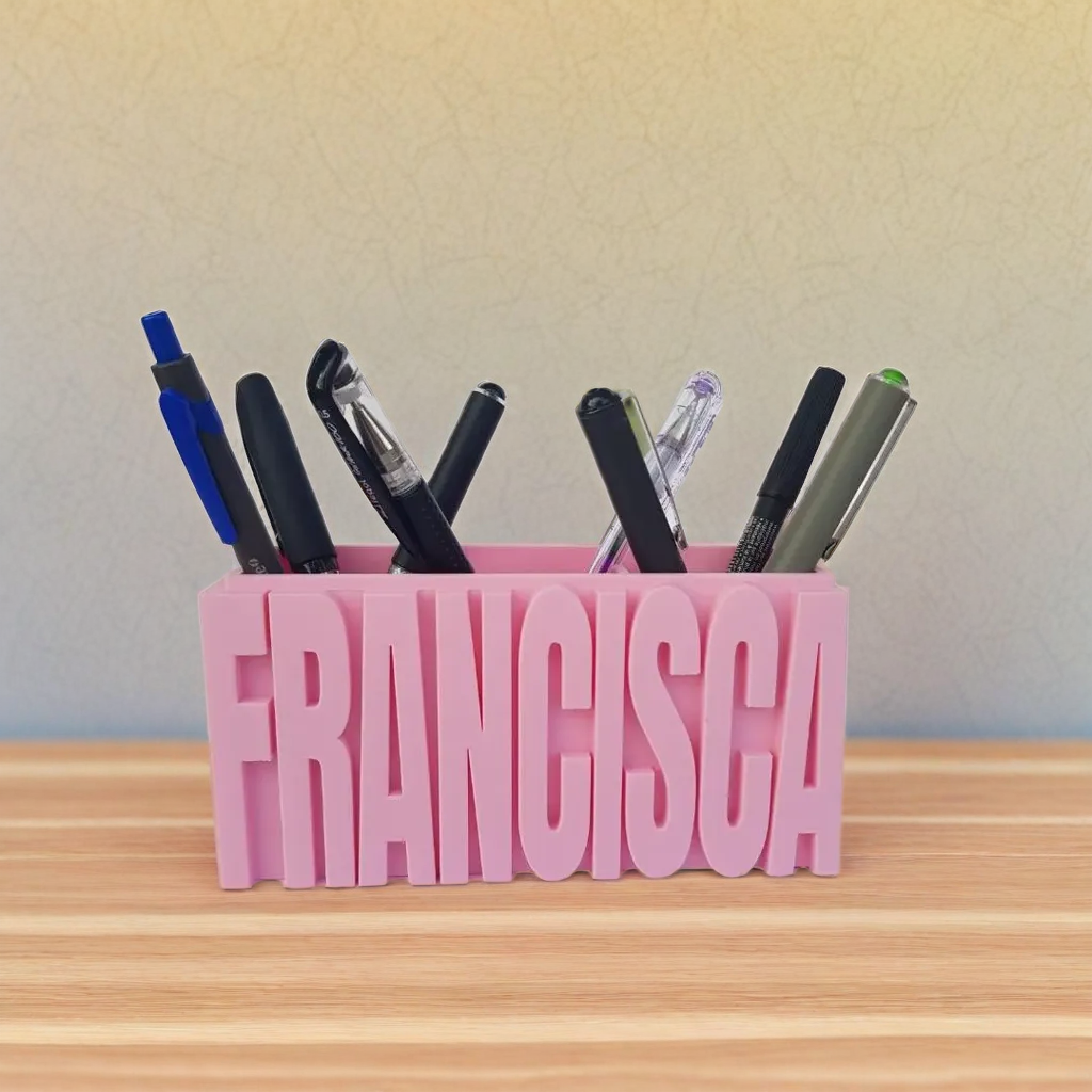 Organizador de secretária personalizado impresso em 3D