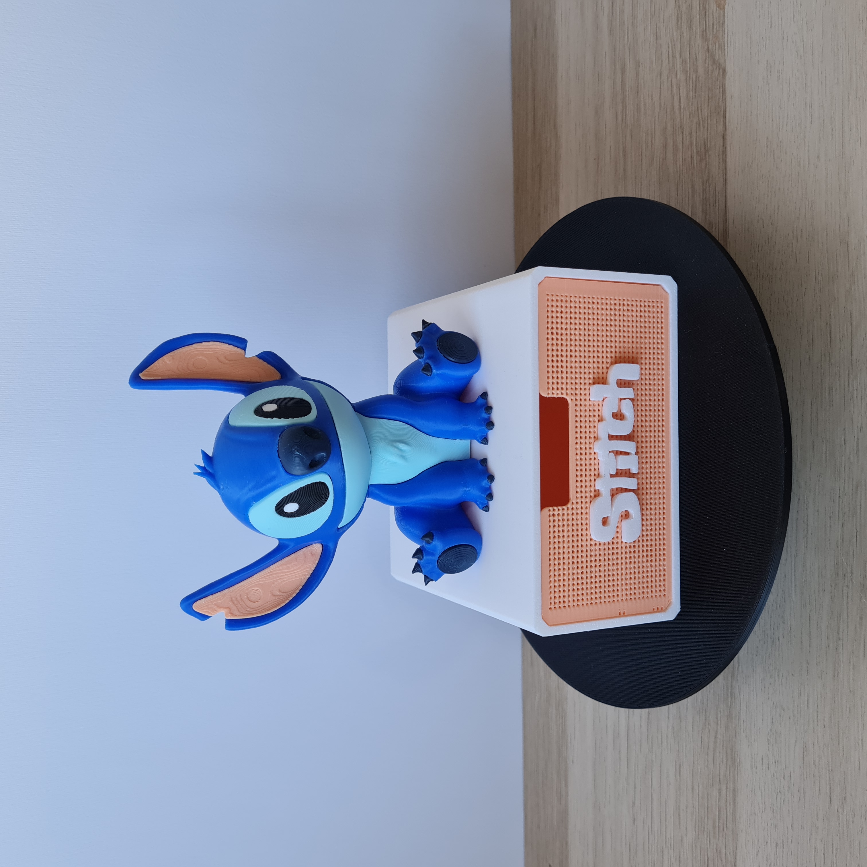 Organizador de secretária com gaveta Stitch