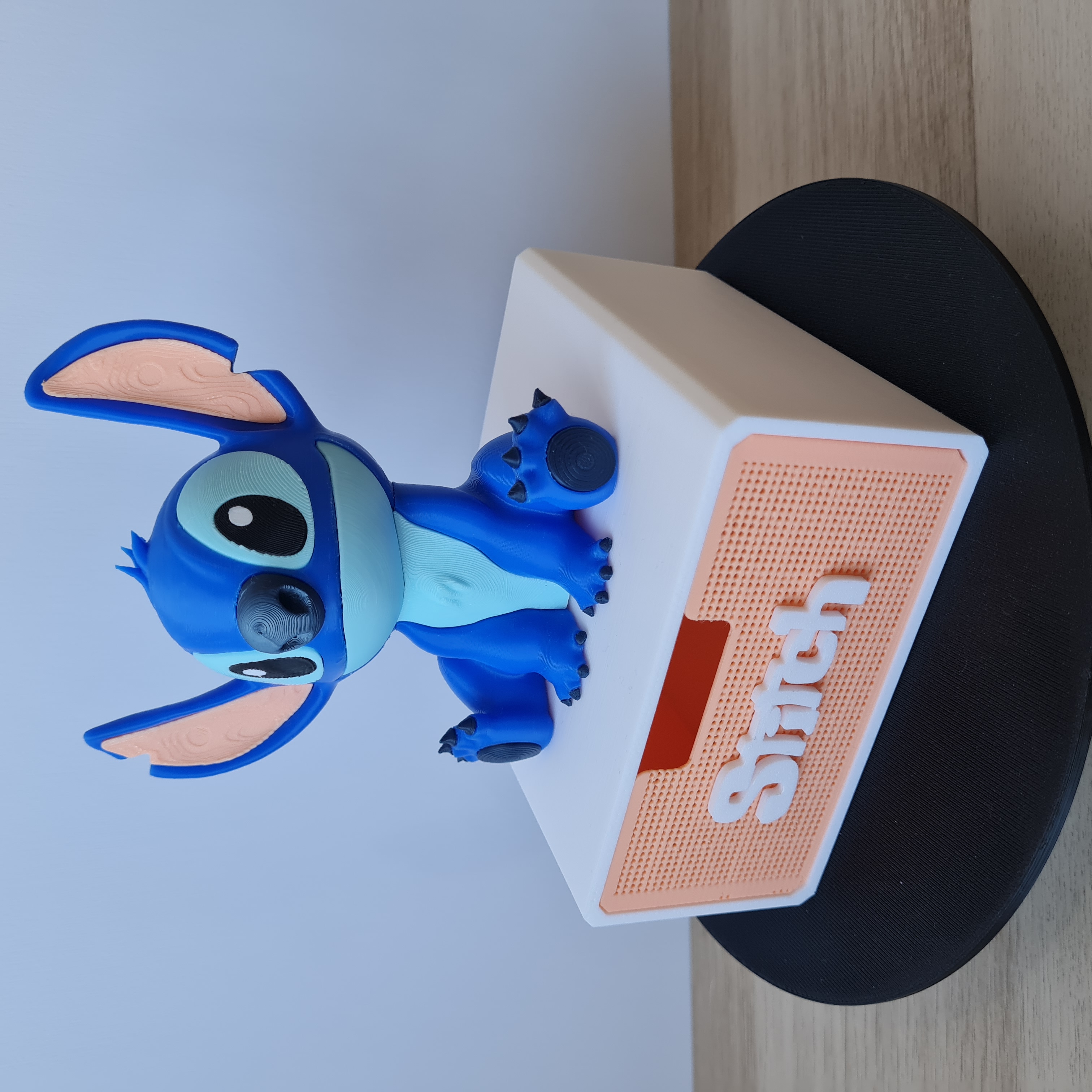 Organizador de secretária com gaveta Stitch