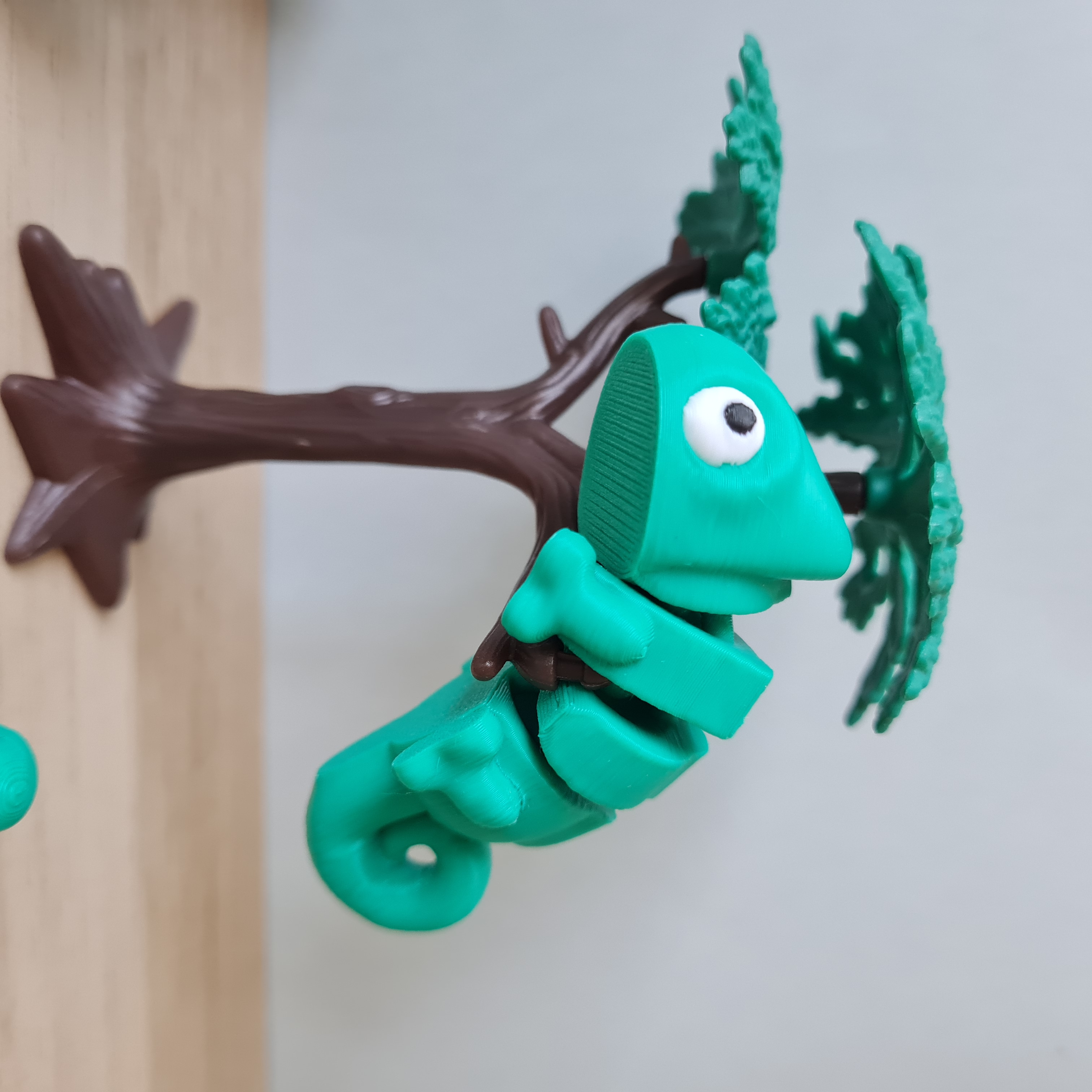 Lagarto articulado impresso em 3D