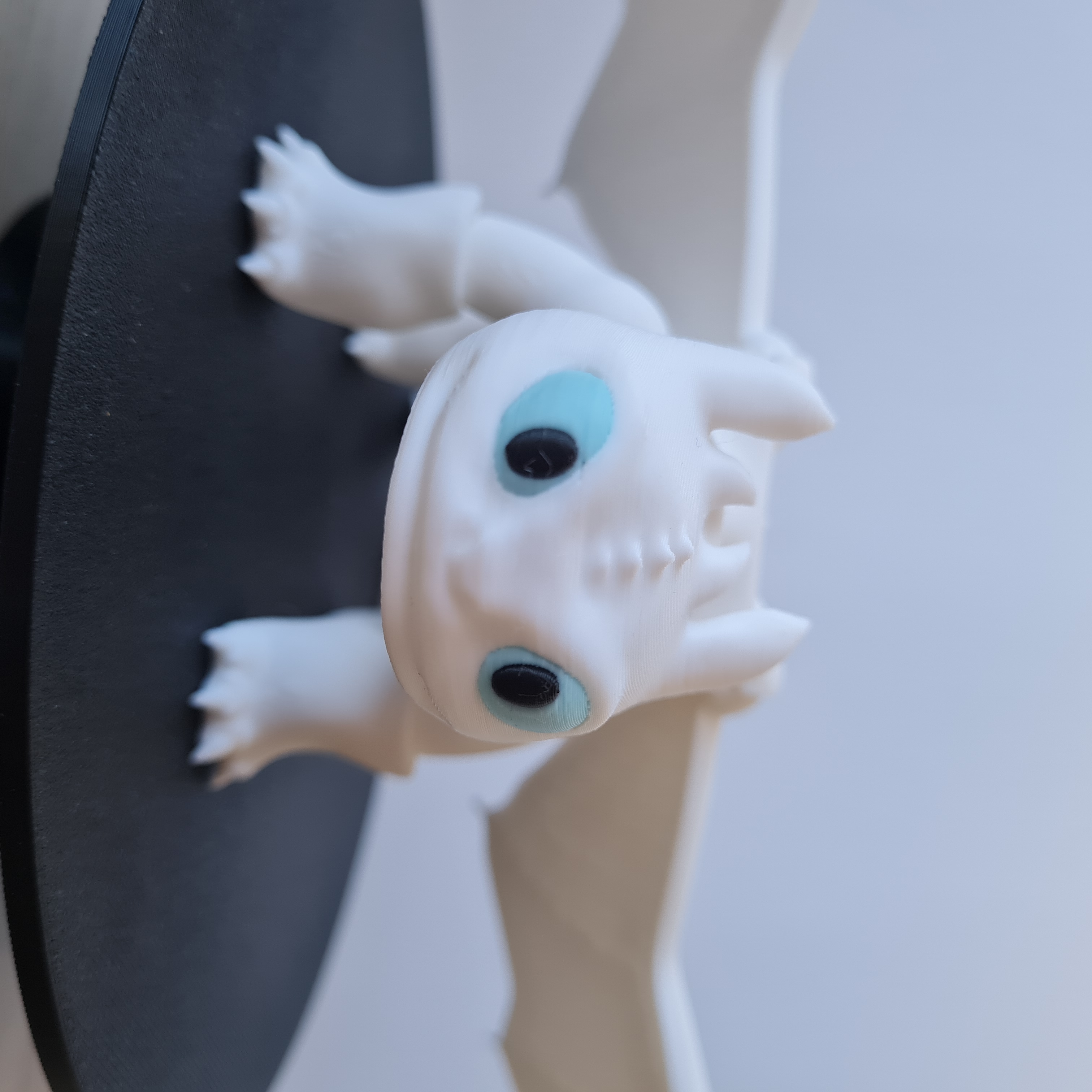 Dragão Branco Articulado – Como treinar seu dragão