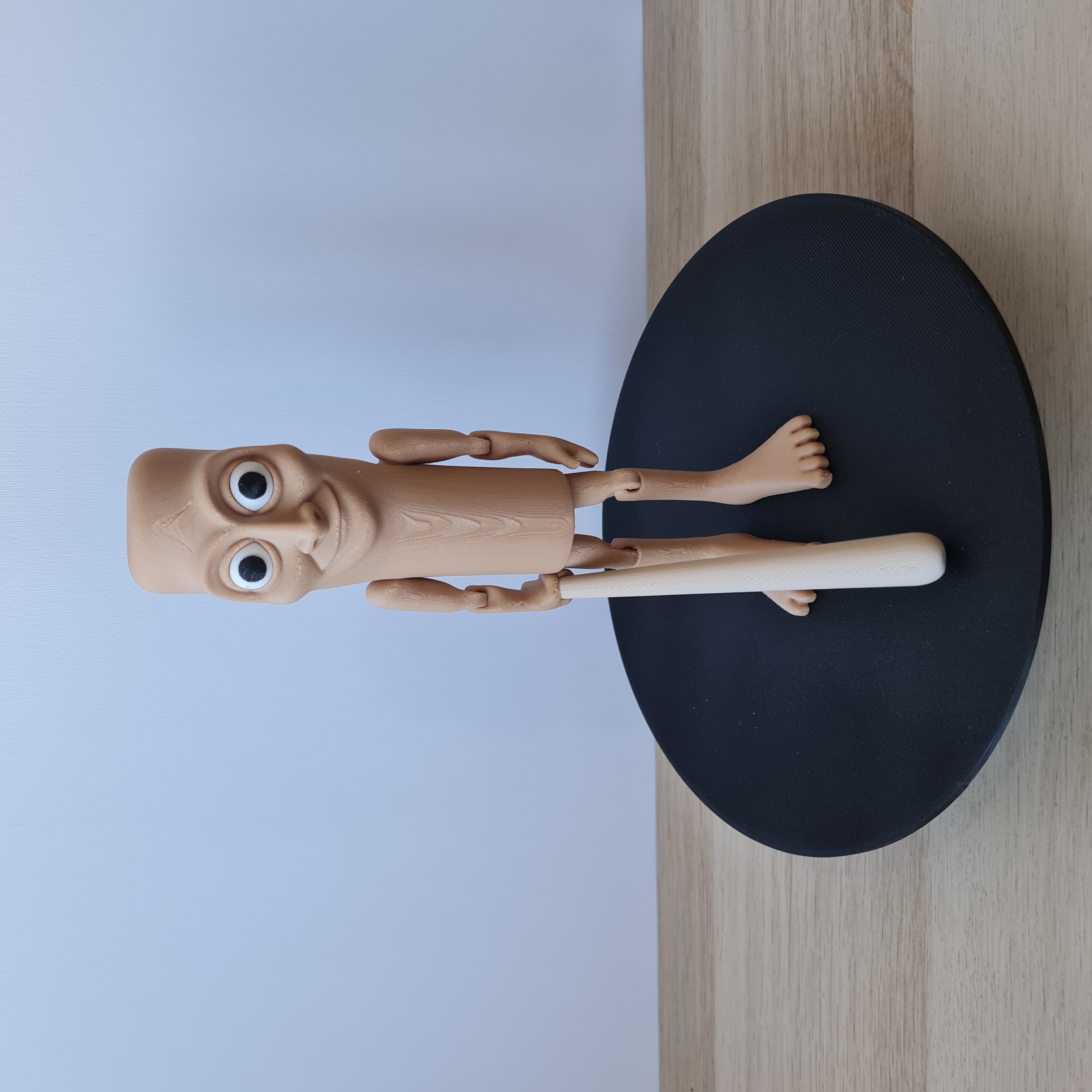 Tung Tung Tung Sahur 3D Toy – Figura articulada engraçada Colecionável