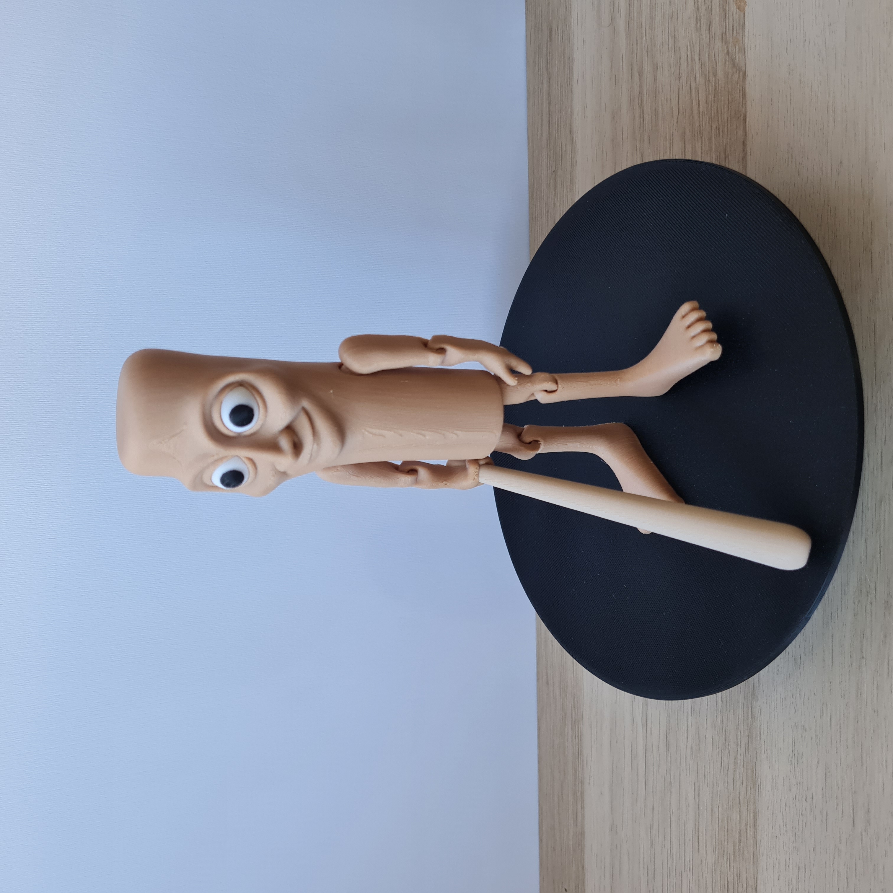 Tung Tung Tung Sahur 3D Toy – Figura articulada engraçada Colecionável