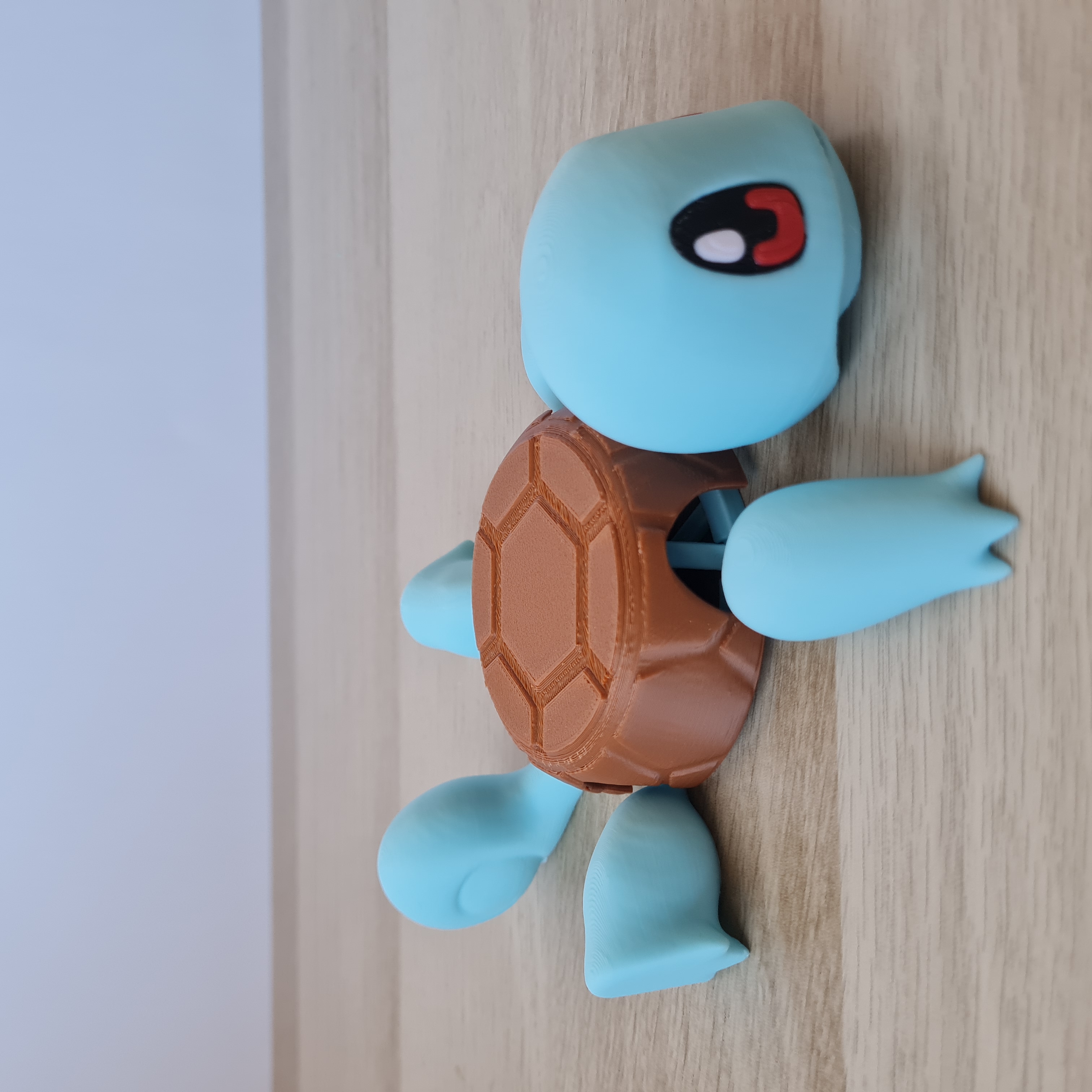 Suporte para copos impresso em 3D inspirado no Squirtle