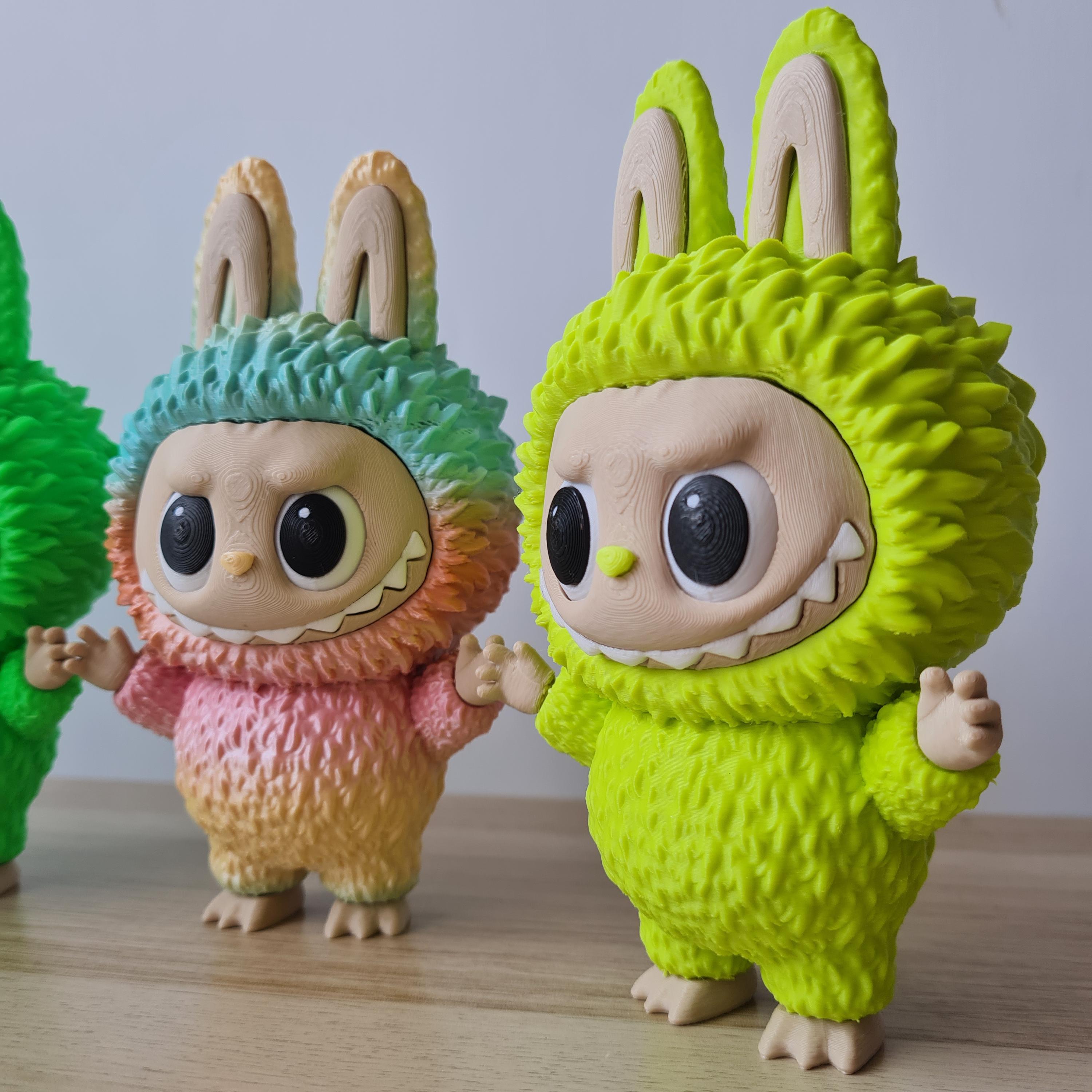 Figura Labubu impressa em 3D