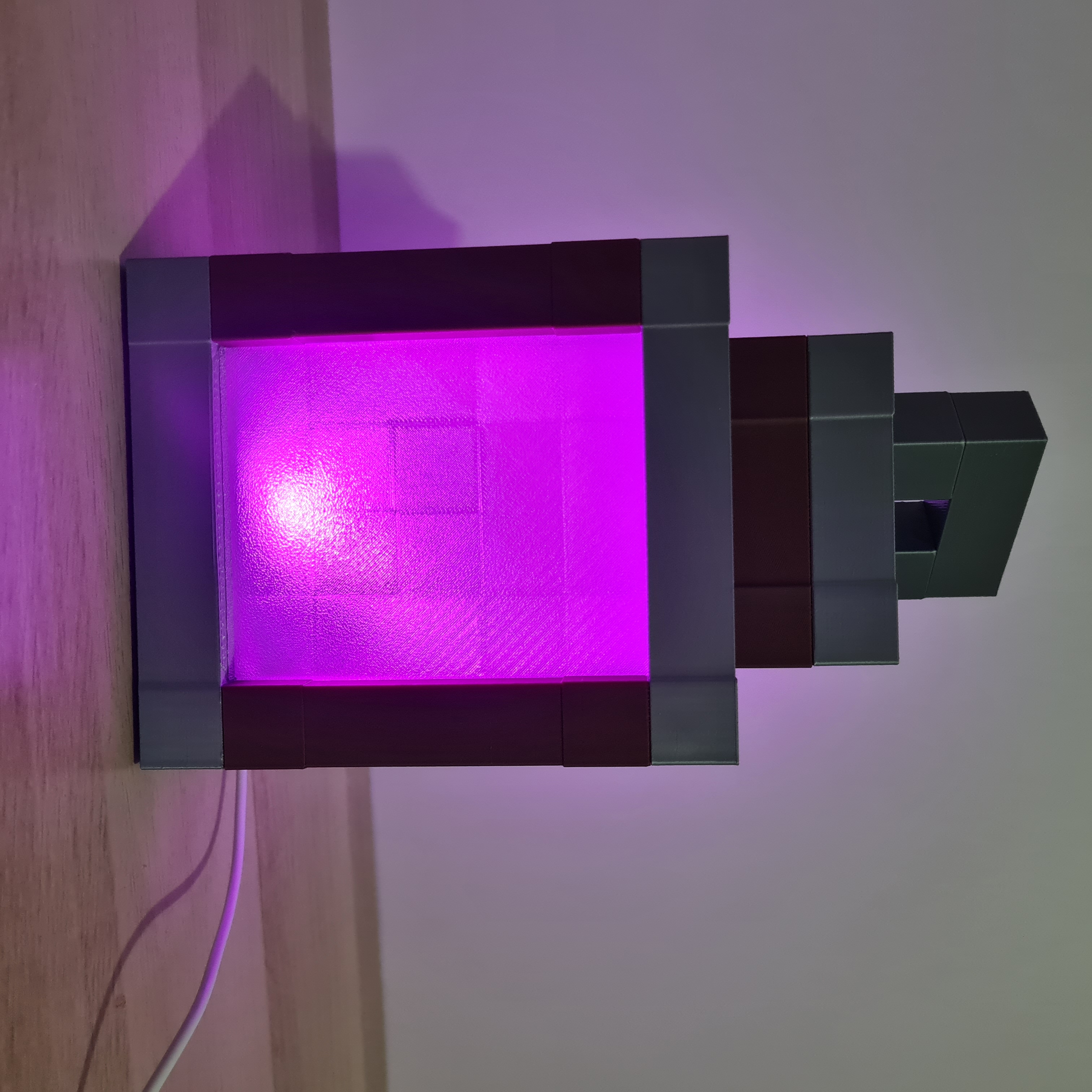 Candeeiro LED Lanterna Minecraft