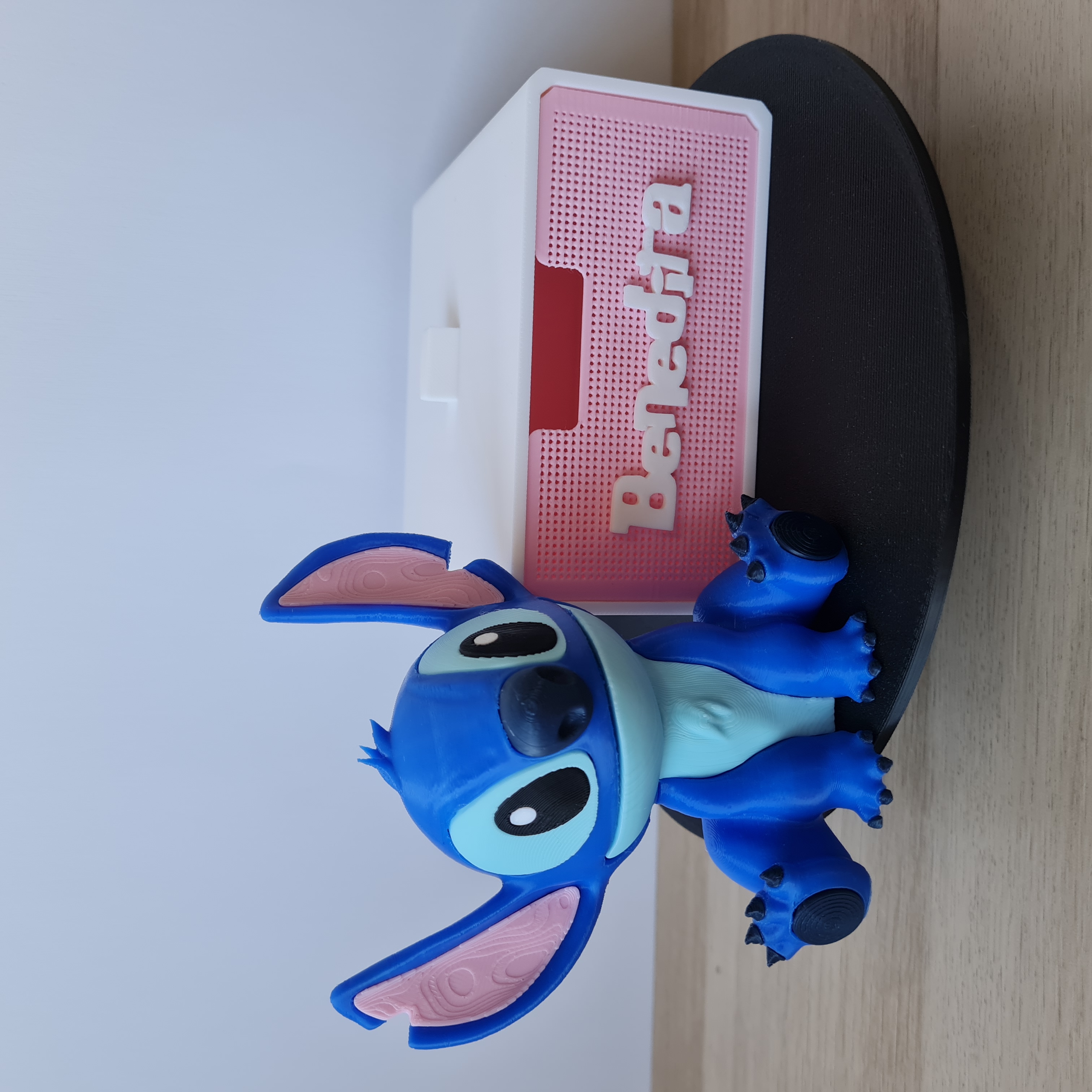 Organizador de secretária com gaveta Stitch