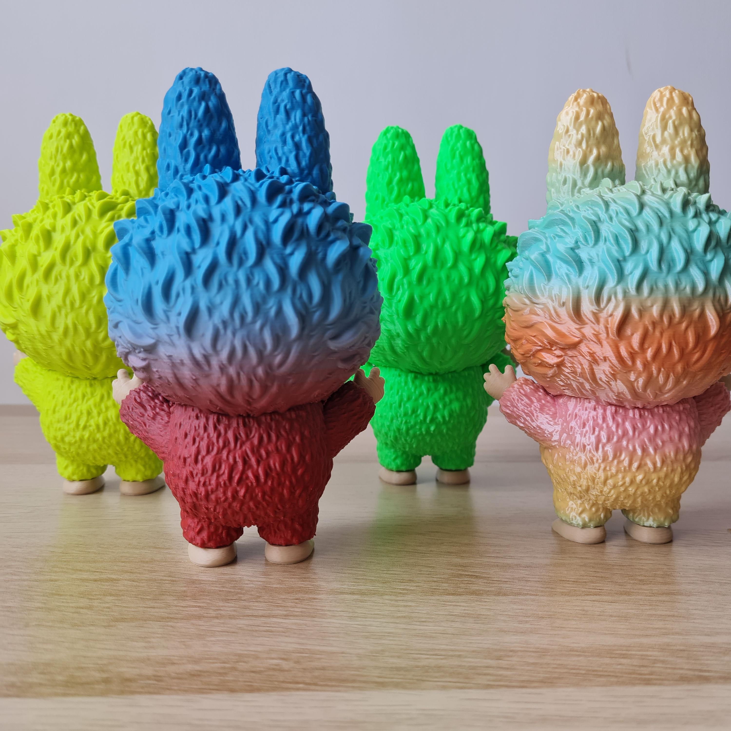 Figura Labubu impressa em 3D