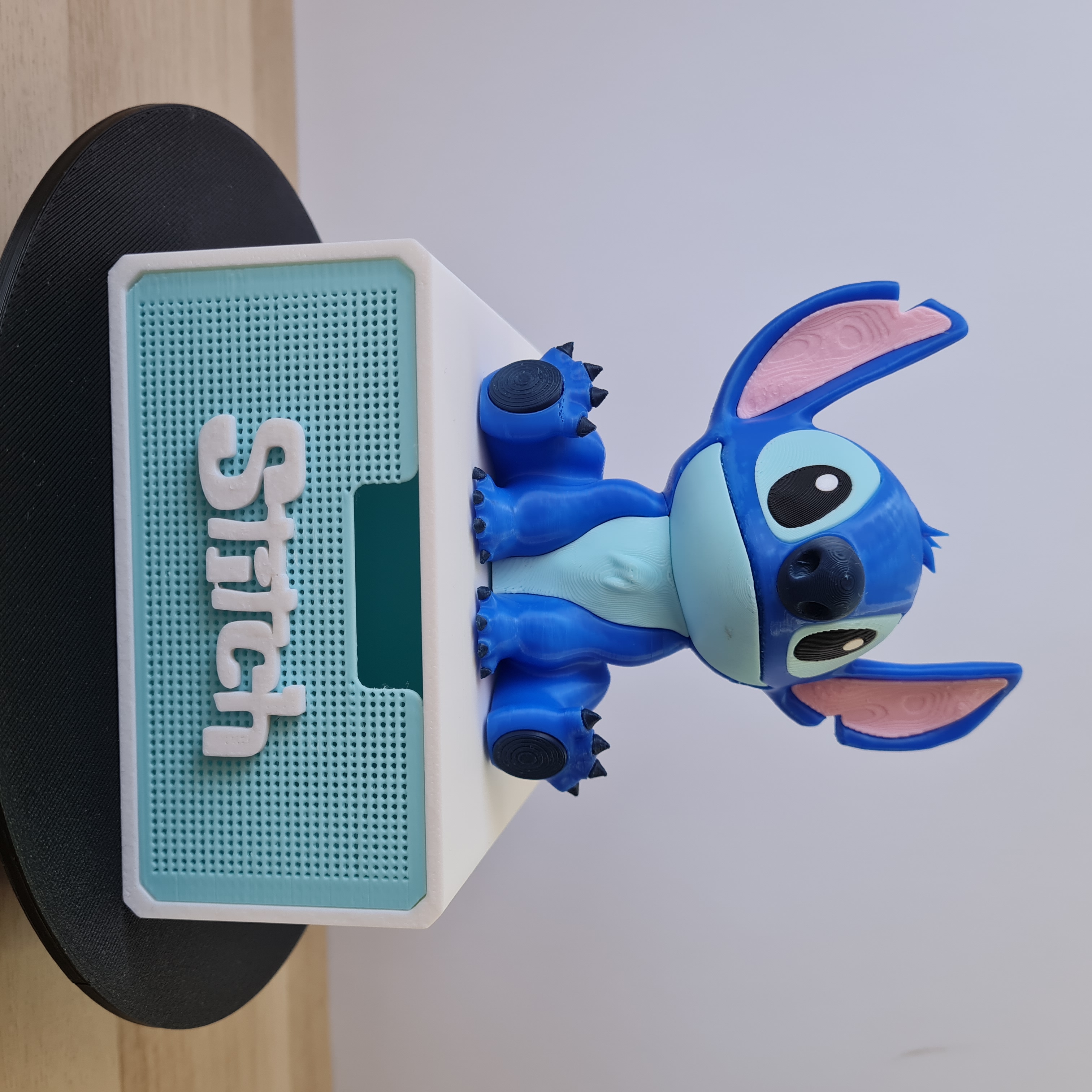 Organizador de secretária com gaveta Stitch