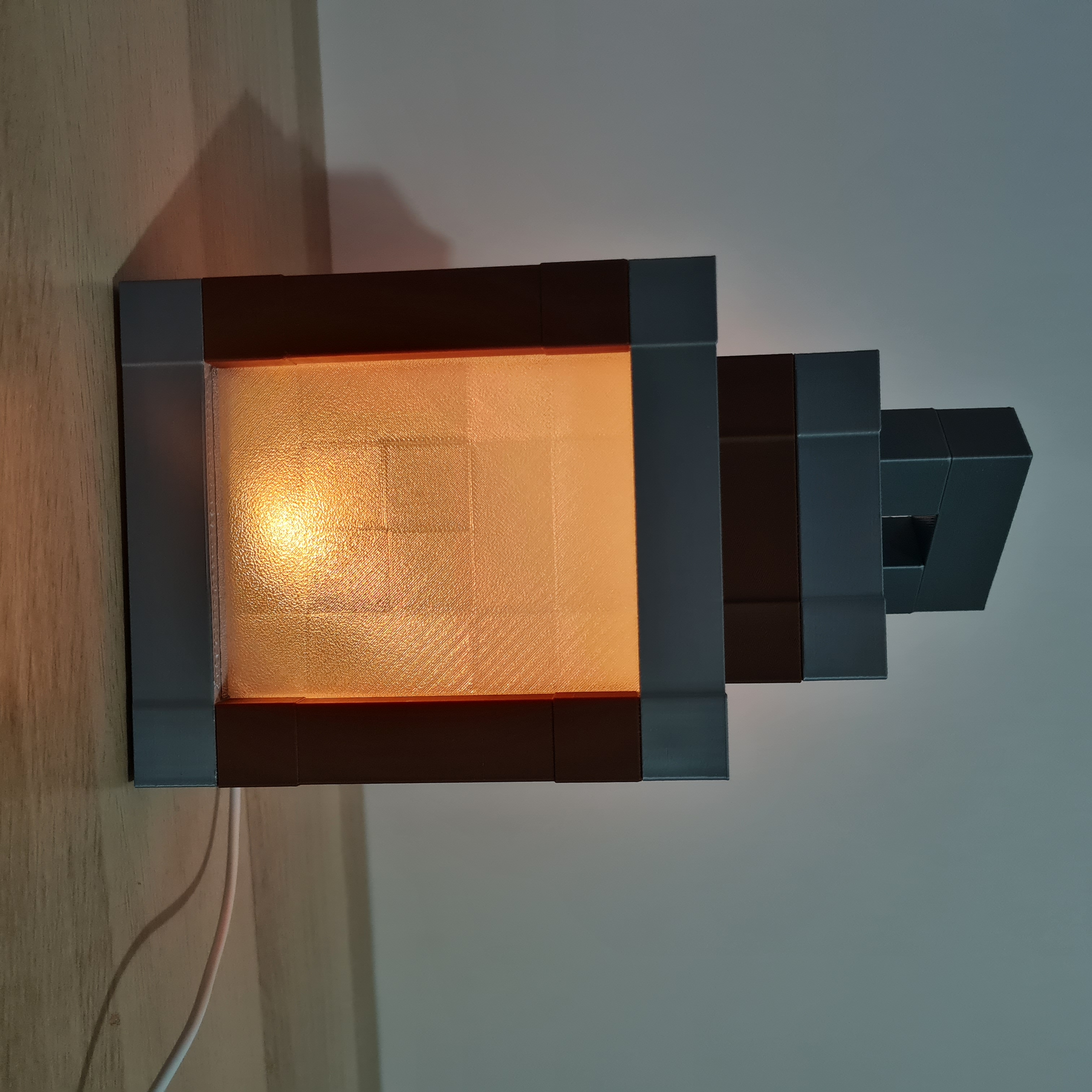 Candeeiro LED Lanterna Minecraft