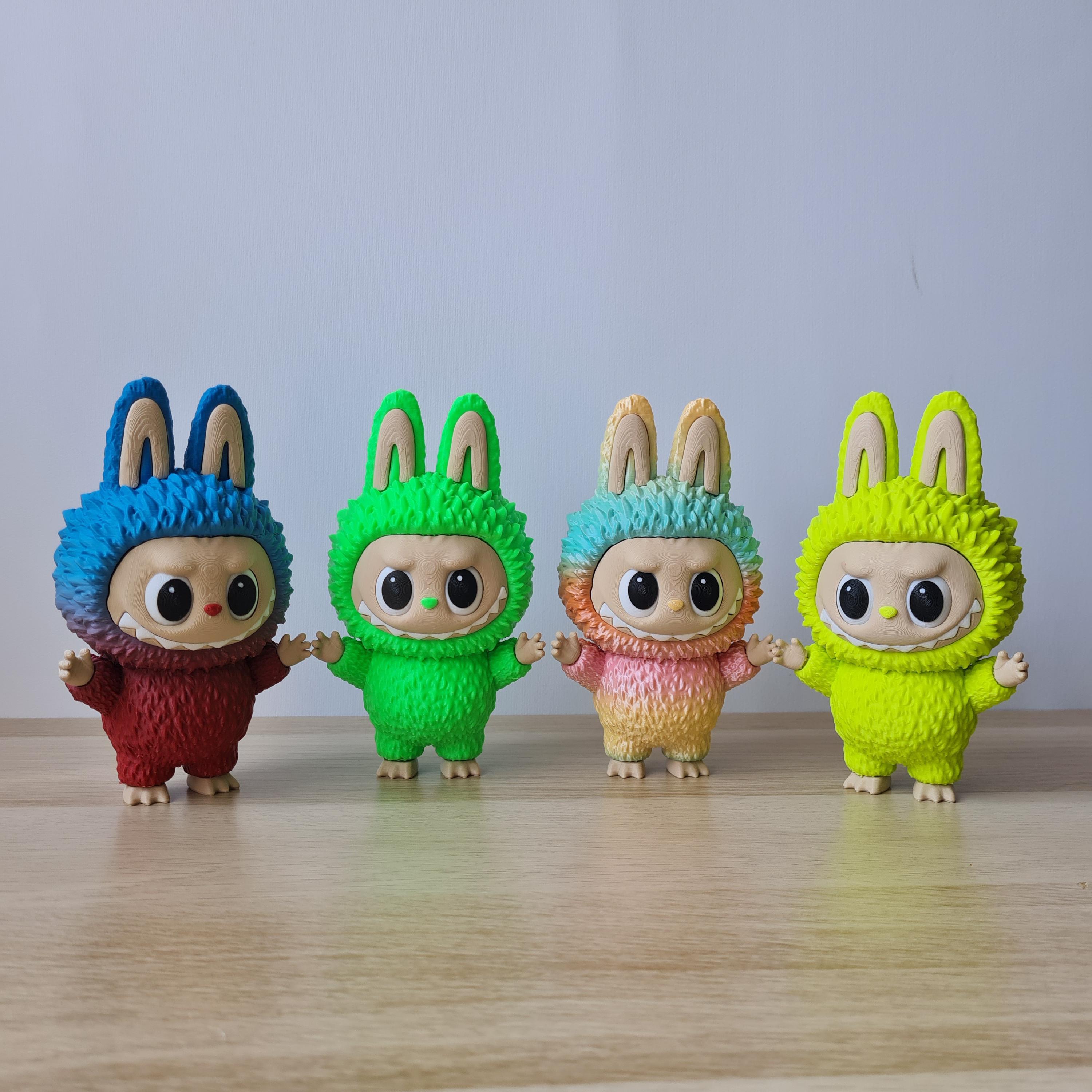 Figura Labubu impressa em 3D