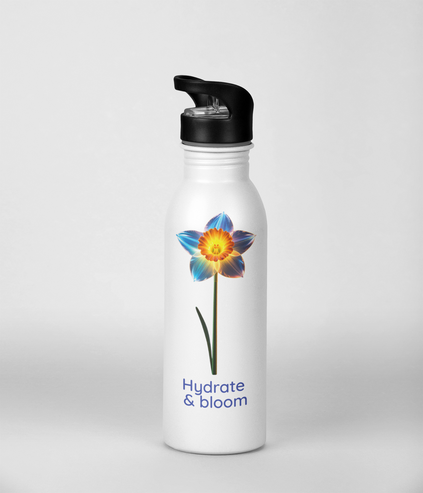 Hydrate & Bloom – April Birth Flower Water Bottles (500ml)