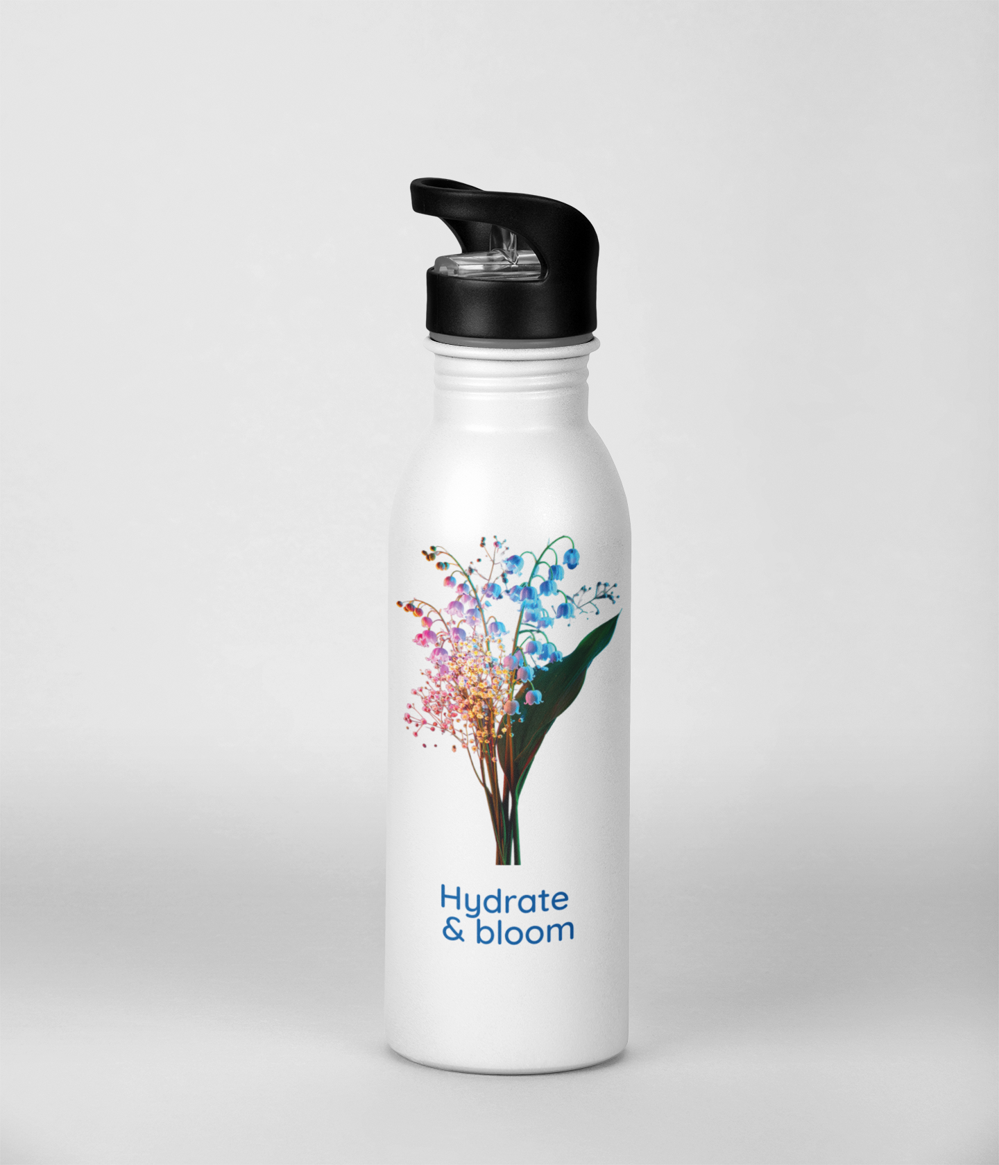 Hydrate & Bloom – May Birth Flower Water Bottles (500ml)