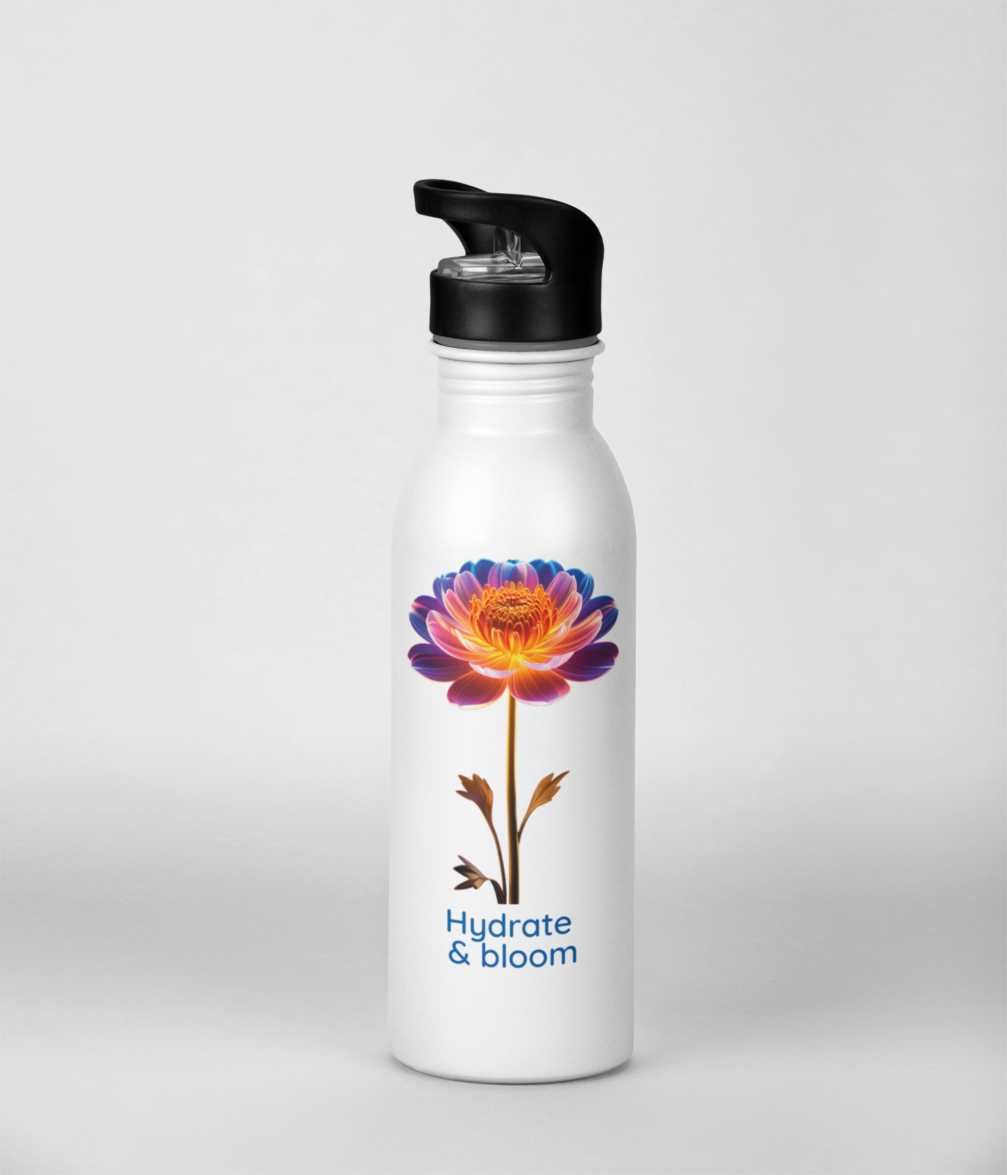 Hydrate & Bloom – October Birth Flower Water Bottles (500ml)