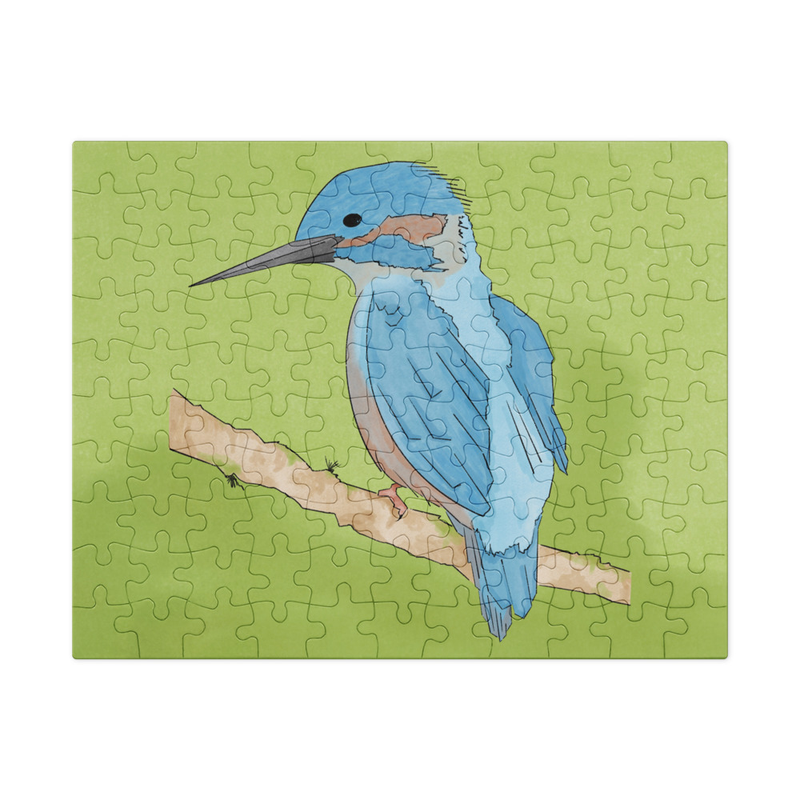 Amazing Birds of the World - Kingfisher Puzzle 110 Pieces ( 10 x 8 in )